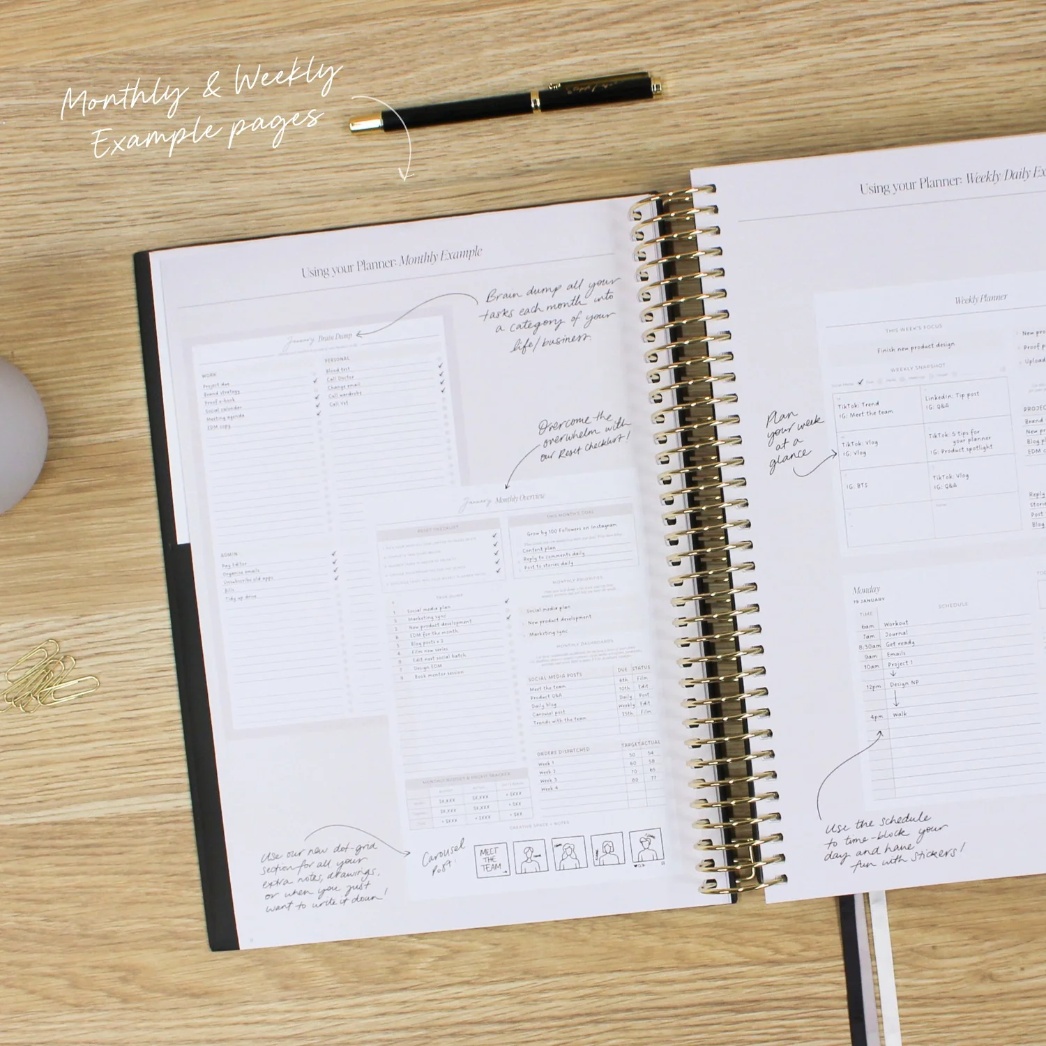 2026 Business Planner - Black - Image 22