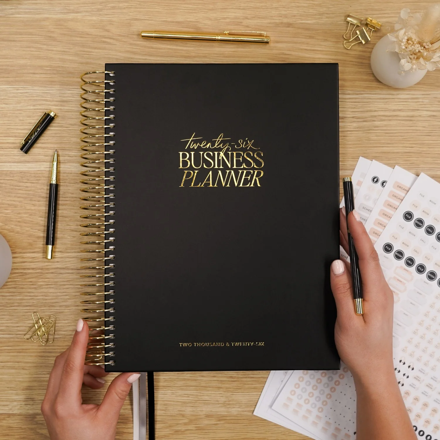 2026 Business Planner - Black - Image 3