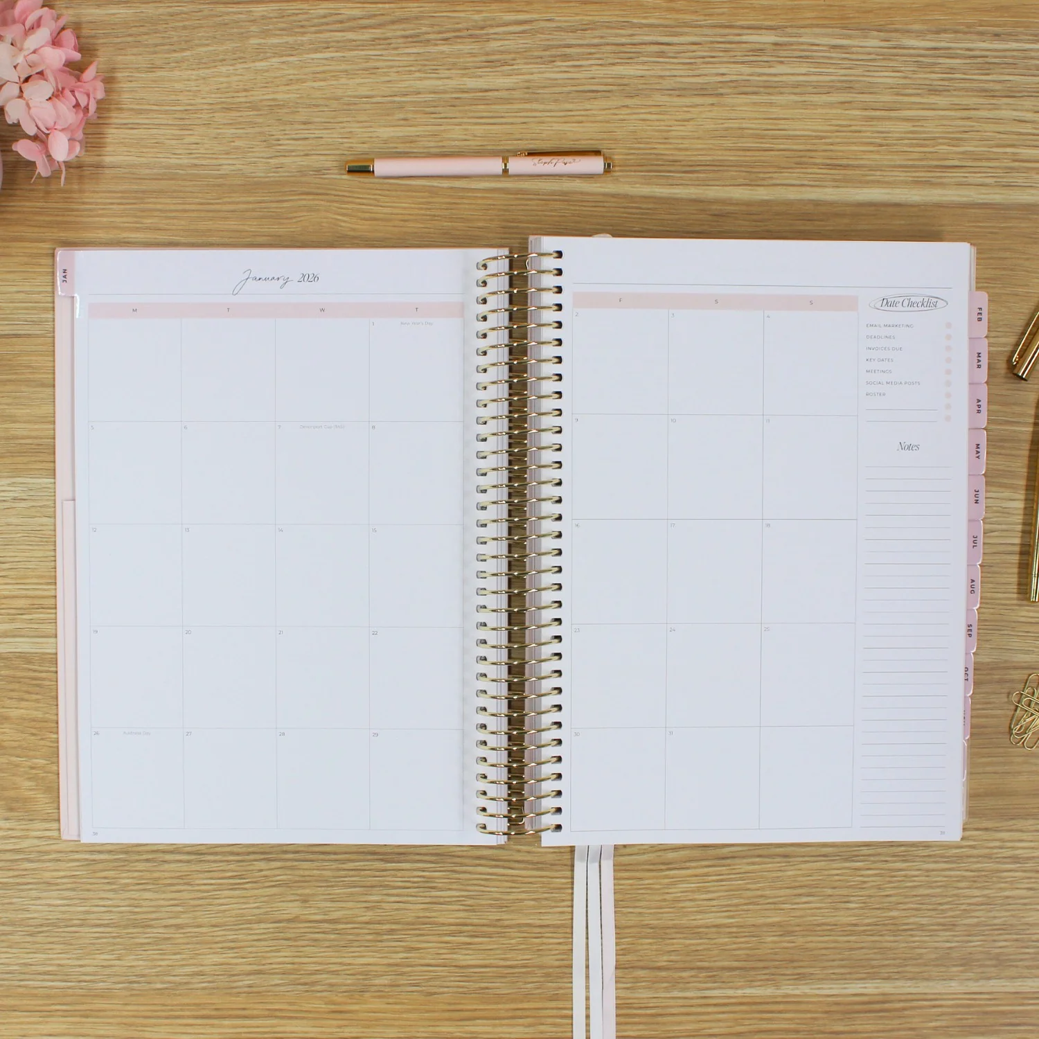 2026 Business Planner - Blush - Image 11