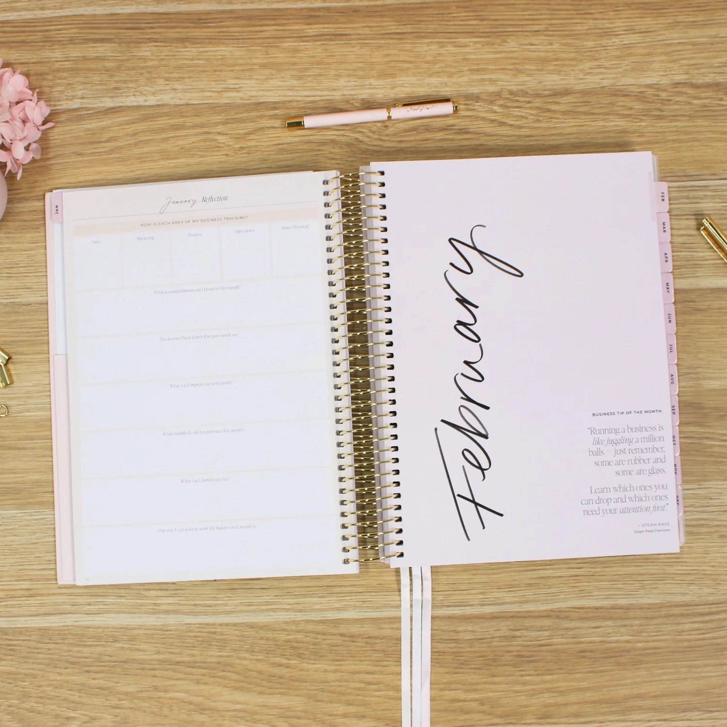 2026 Business Planner - Blush - Image 15