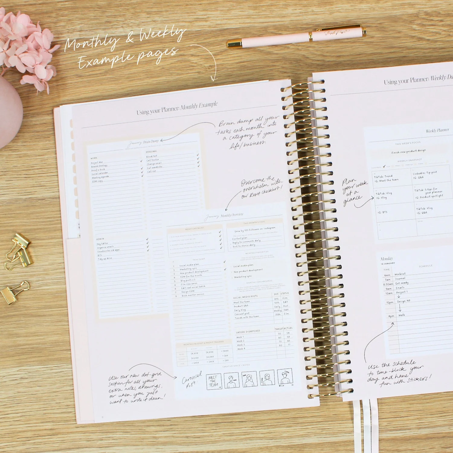 2026 Business Planner - Blush - Image 17