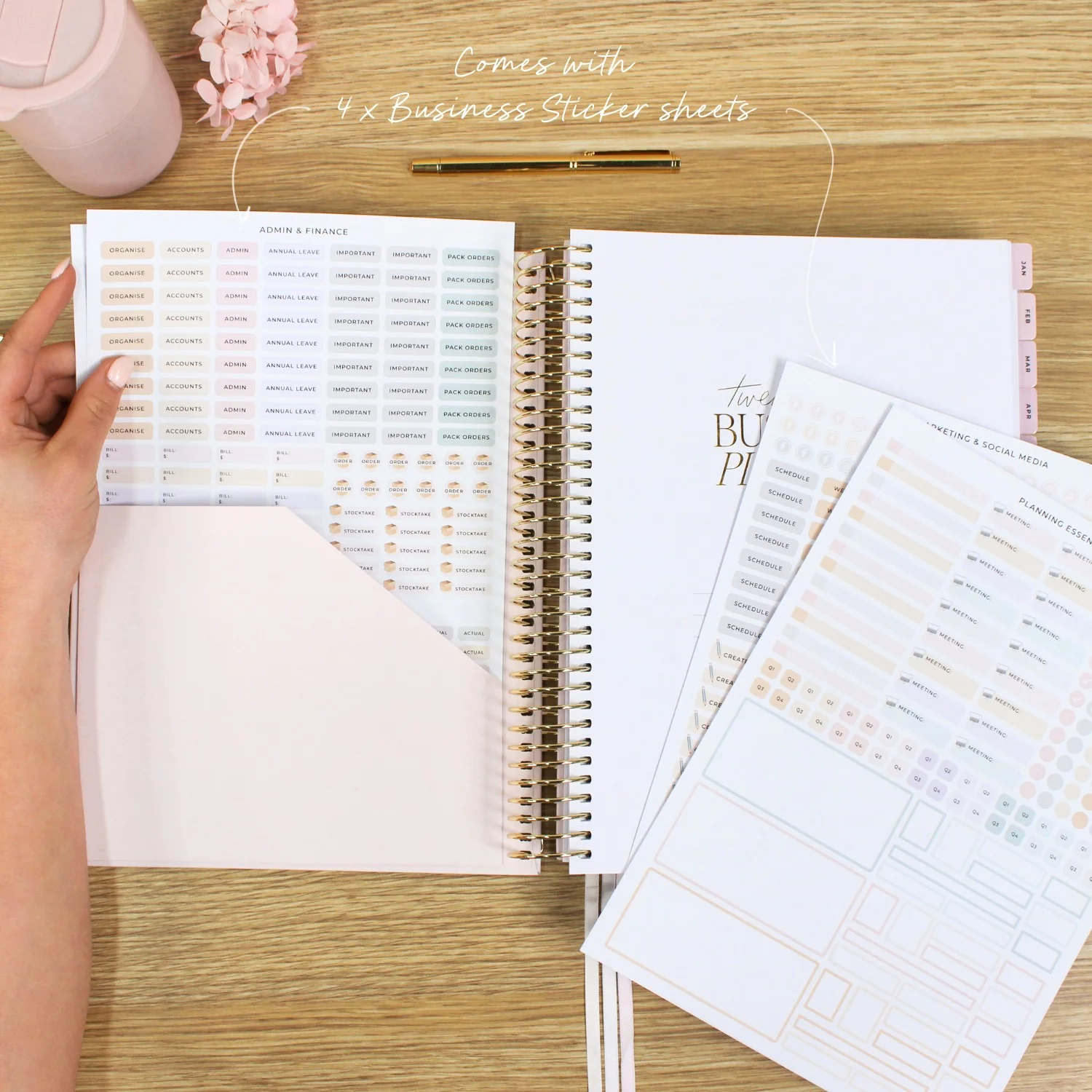 2026 Business Planner - Blush - Image 23