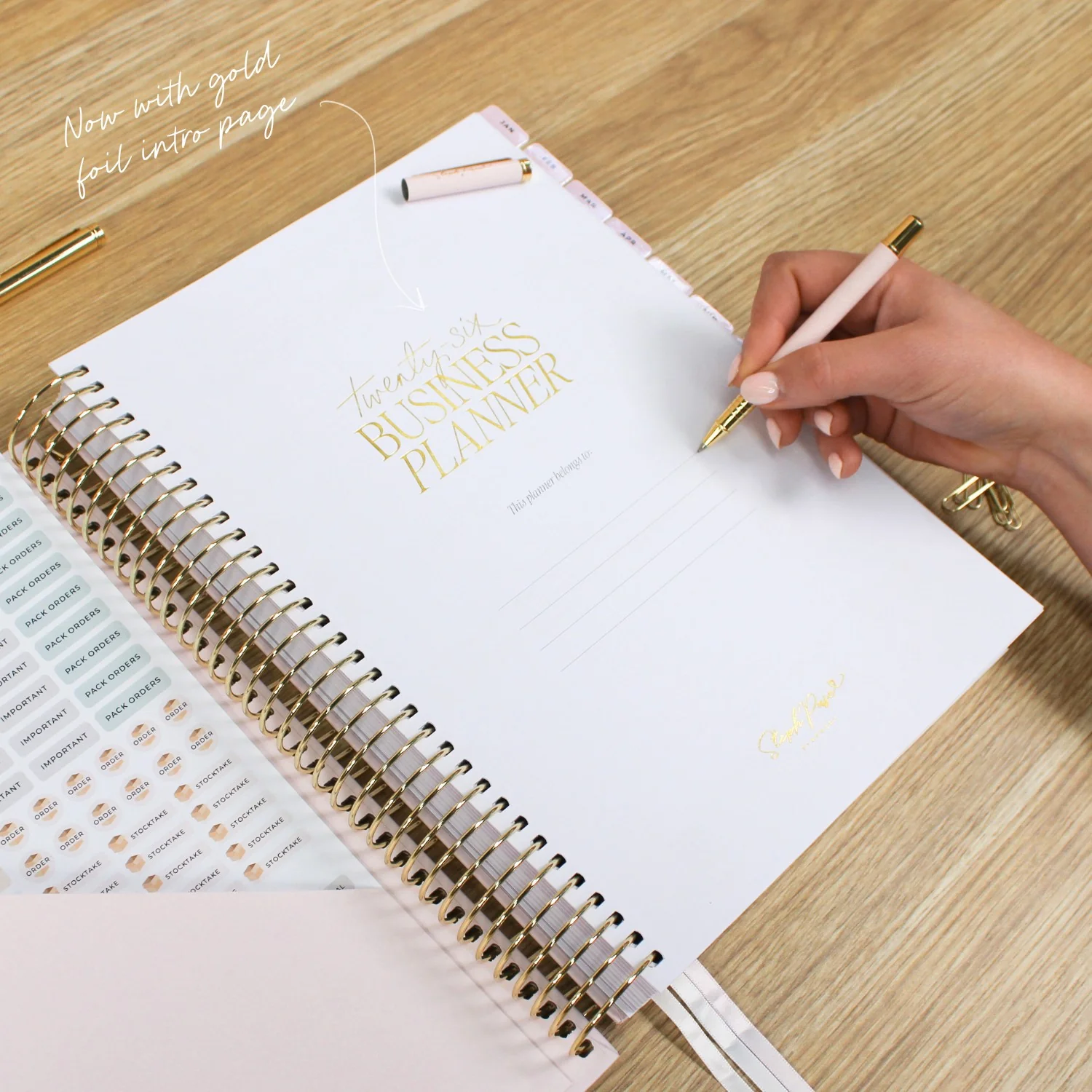 2026 Business Planner - Blush - Image 4