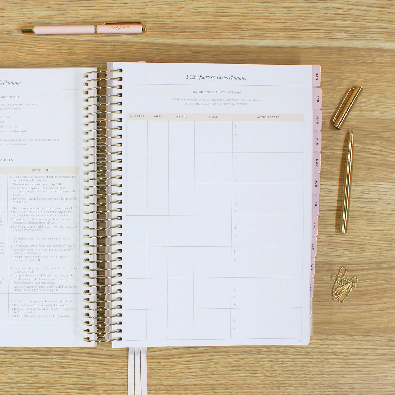 2026 Business Planner - Blush - Image 7