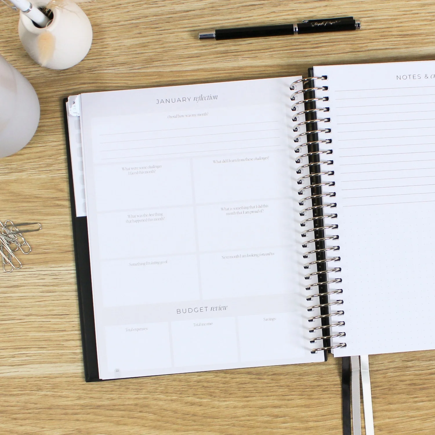 2026 Classic Planner - Black - Image 13