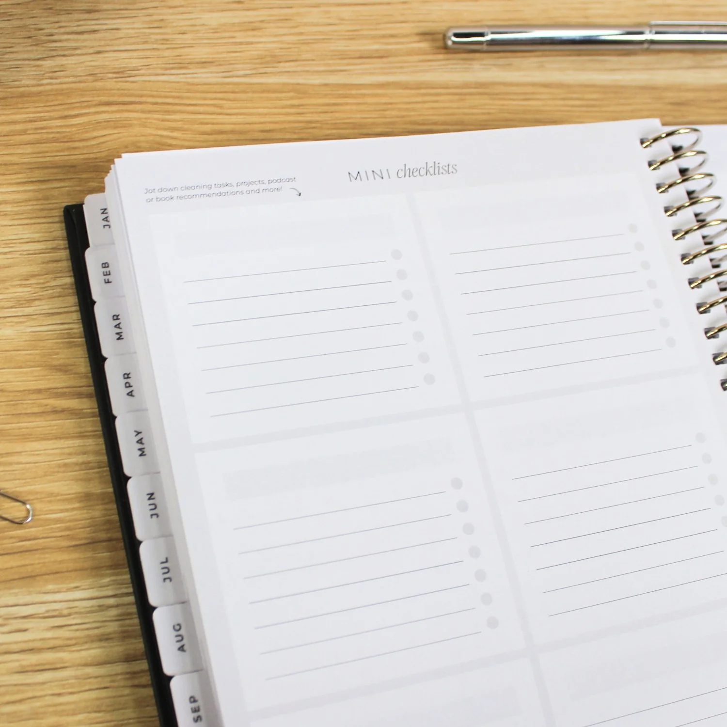 2026 Classic Planner - Black - Image 15