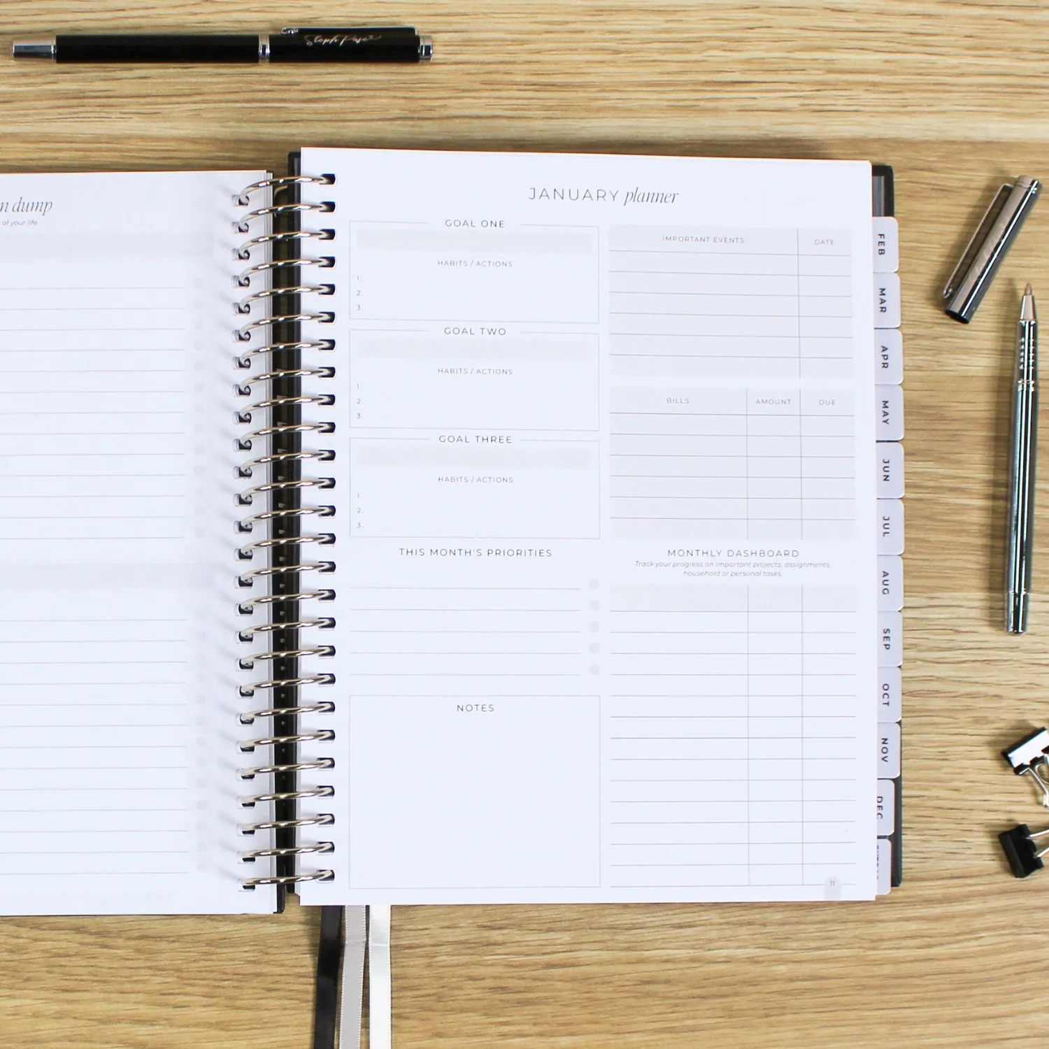 2026 Classic Planner - Black - Image 9