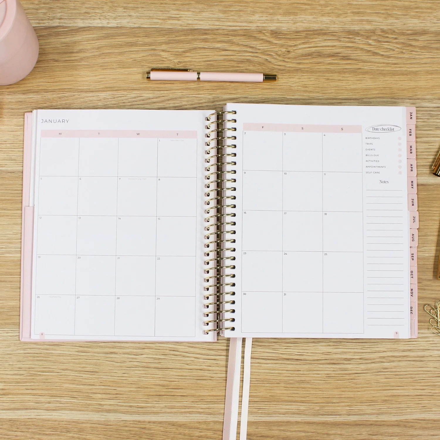 2026 Classic Planner - Blush - Image 10