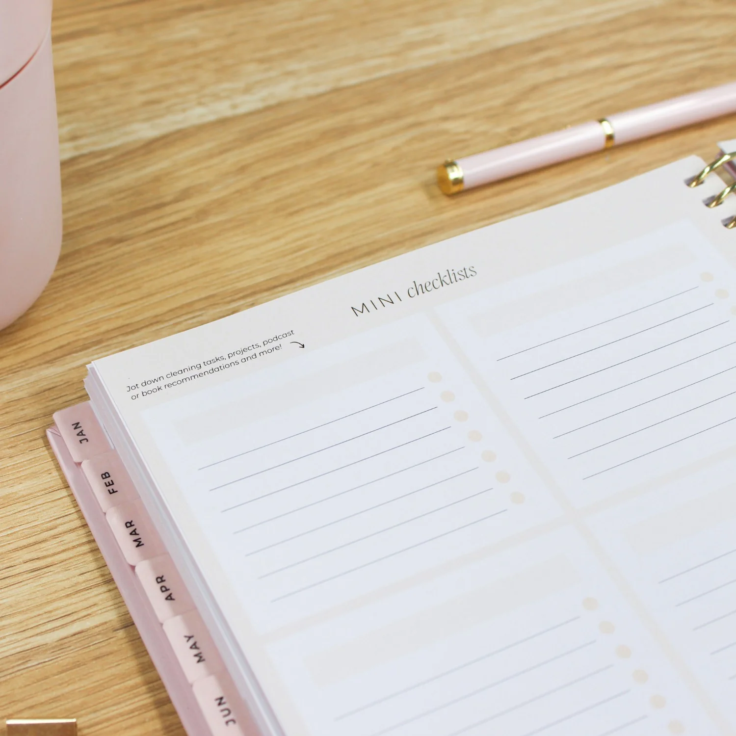 2026 Classic Planner - Blush - Image 13
