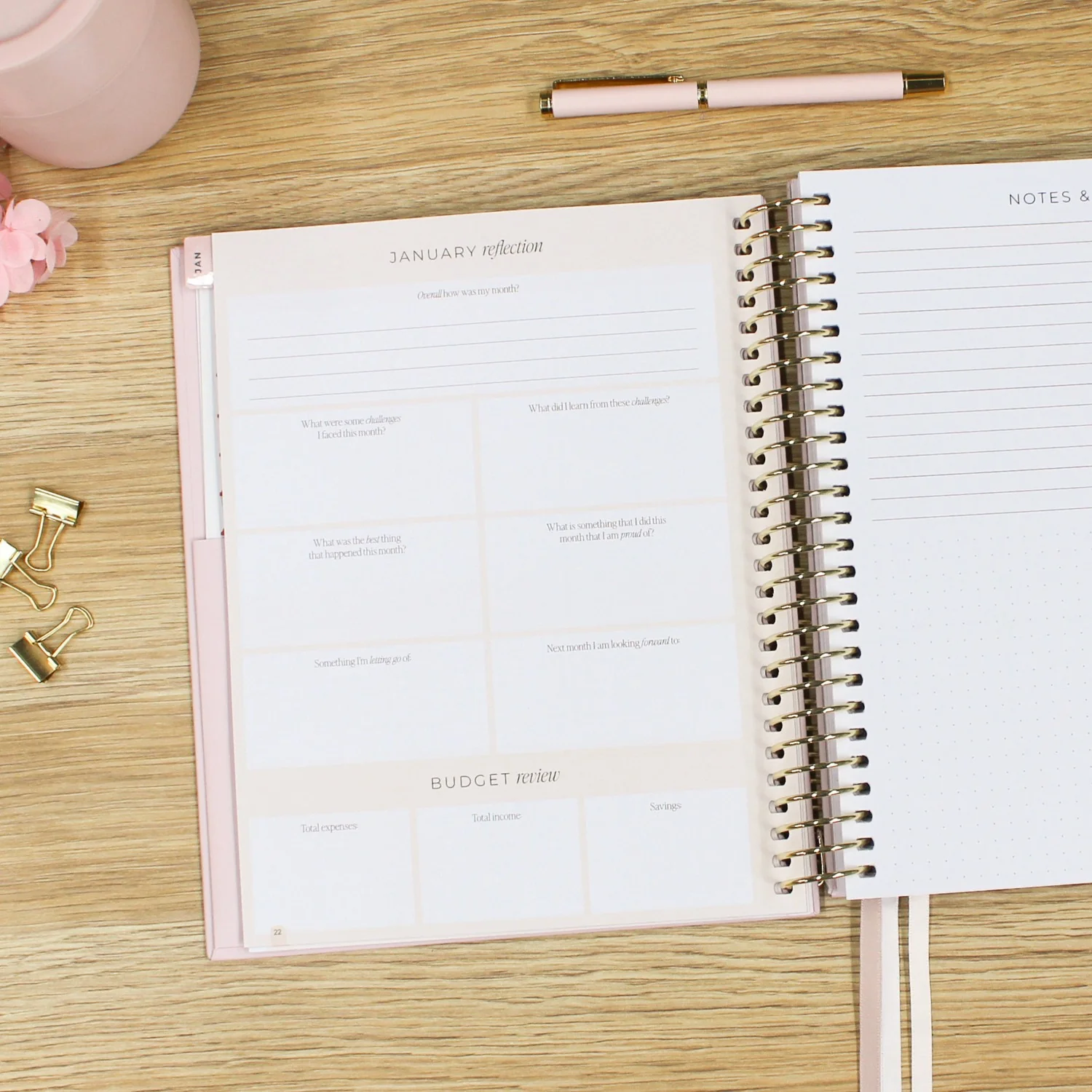 2026 Classic Planner - Blush - Image 14