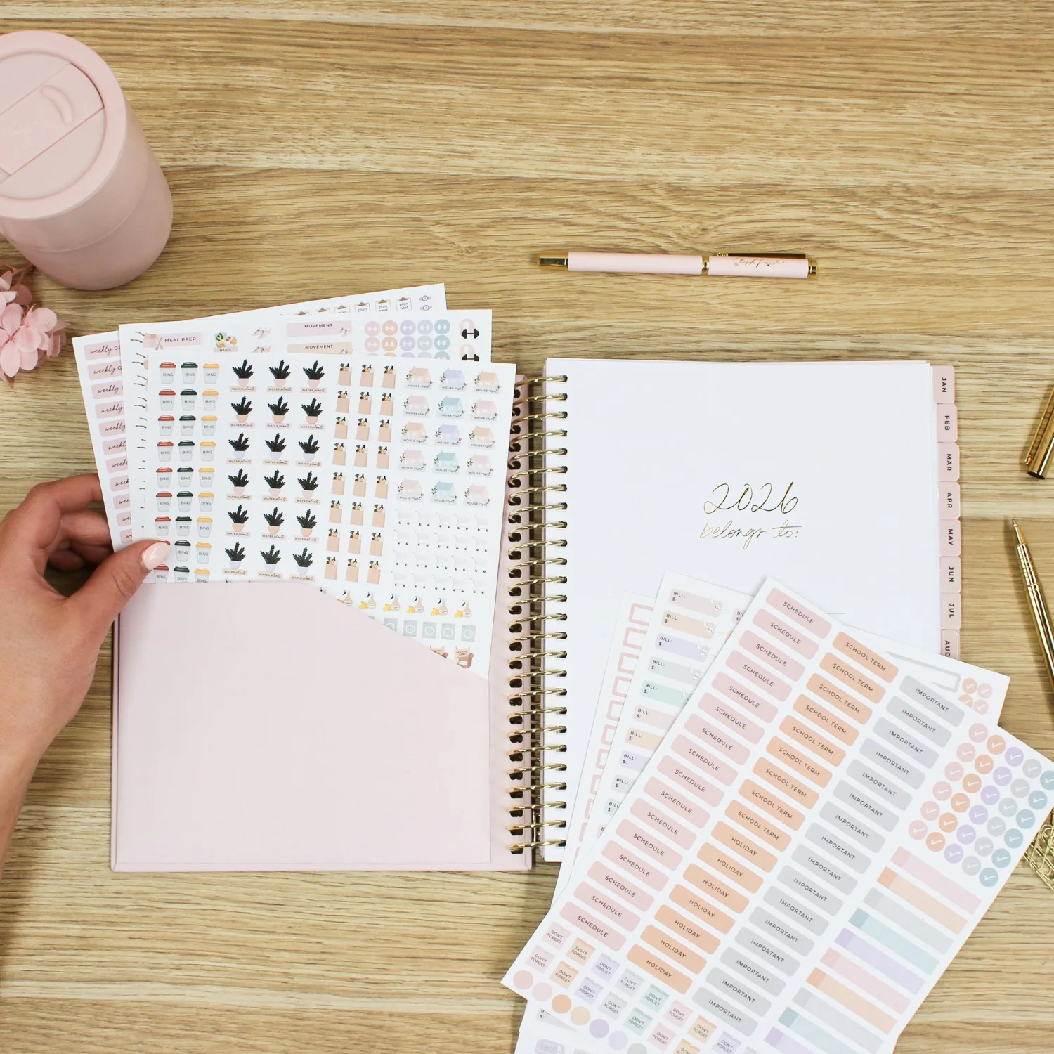 2026 Classic Planner - Blush - Image 15