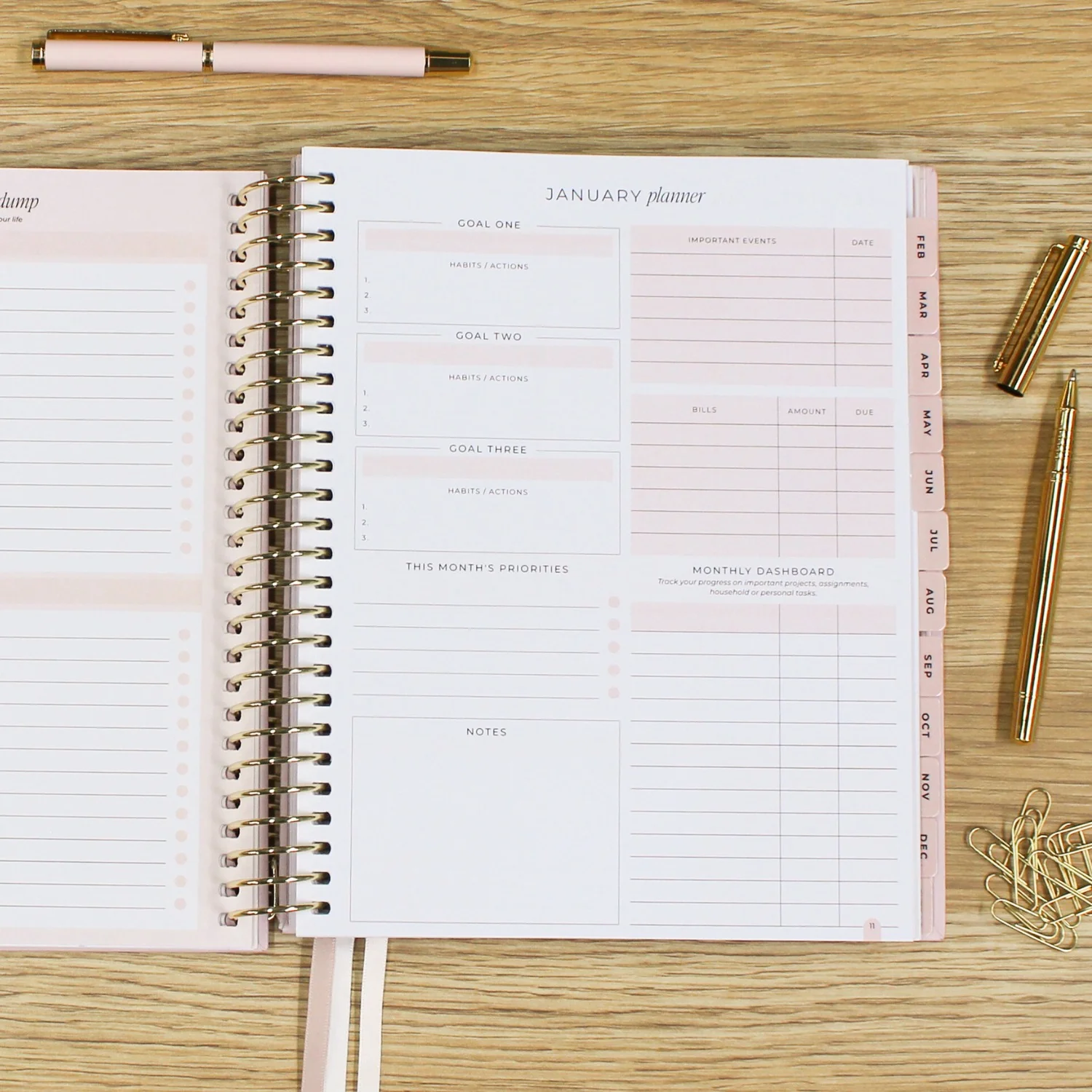 2026 Classic Planner - Blush - Image 8