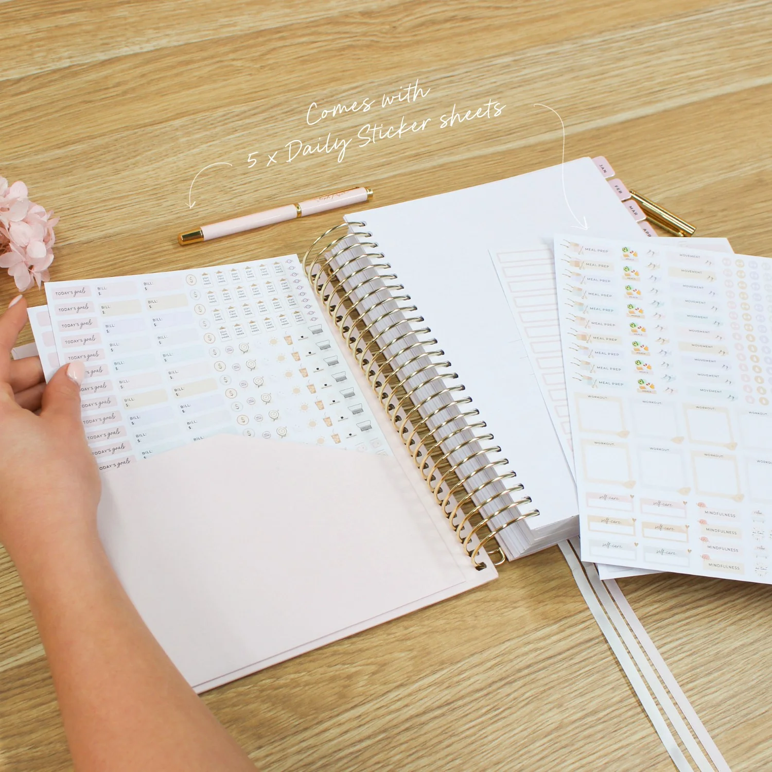 2026 Daily Planner - Blush - Image 16