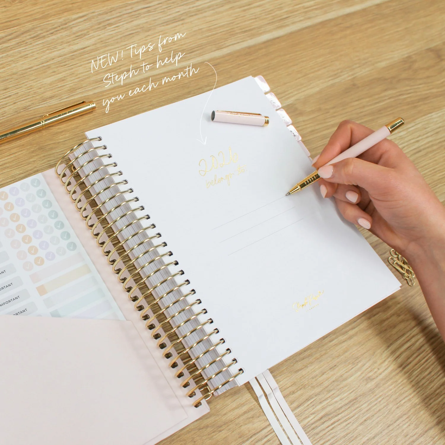 2026 Daily Planner - Blush - Image 4