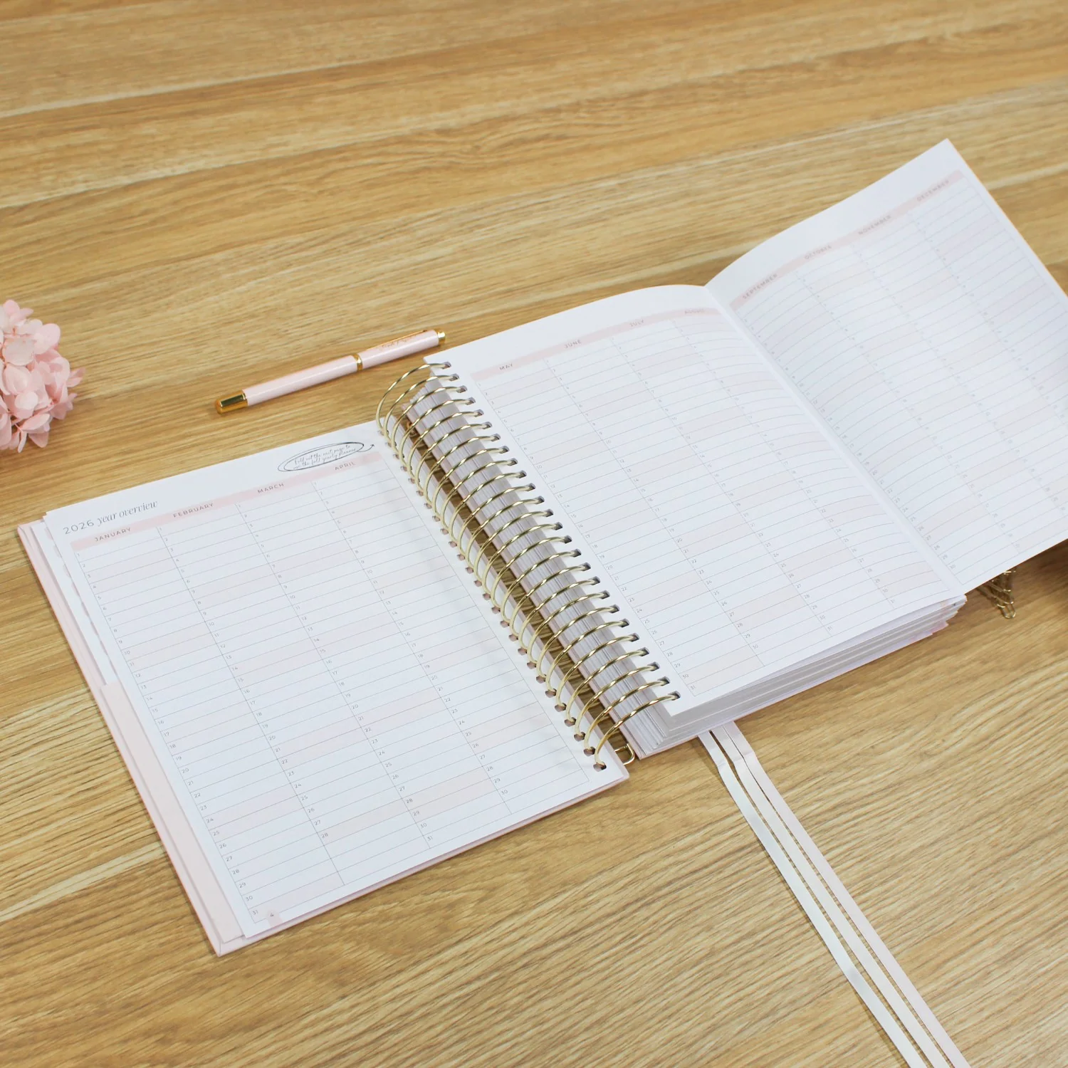 2026 Daily Planner - Blush - Image 6