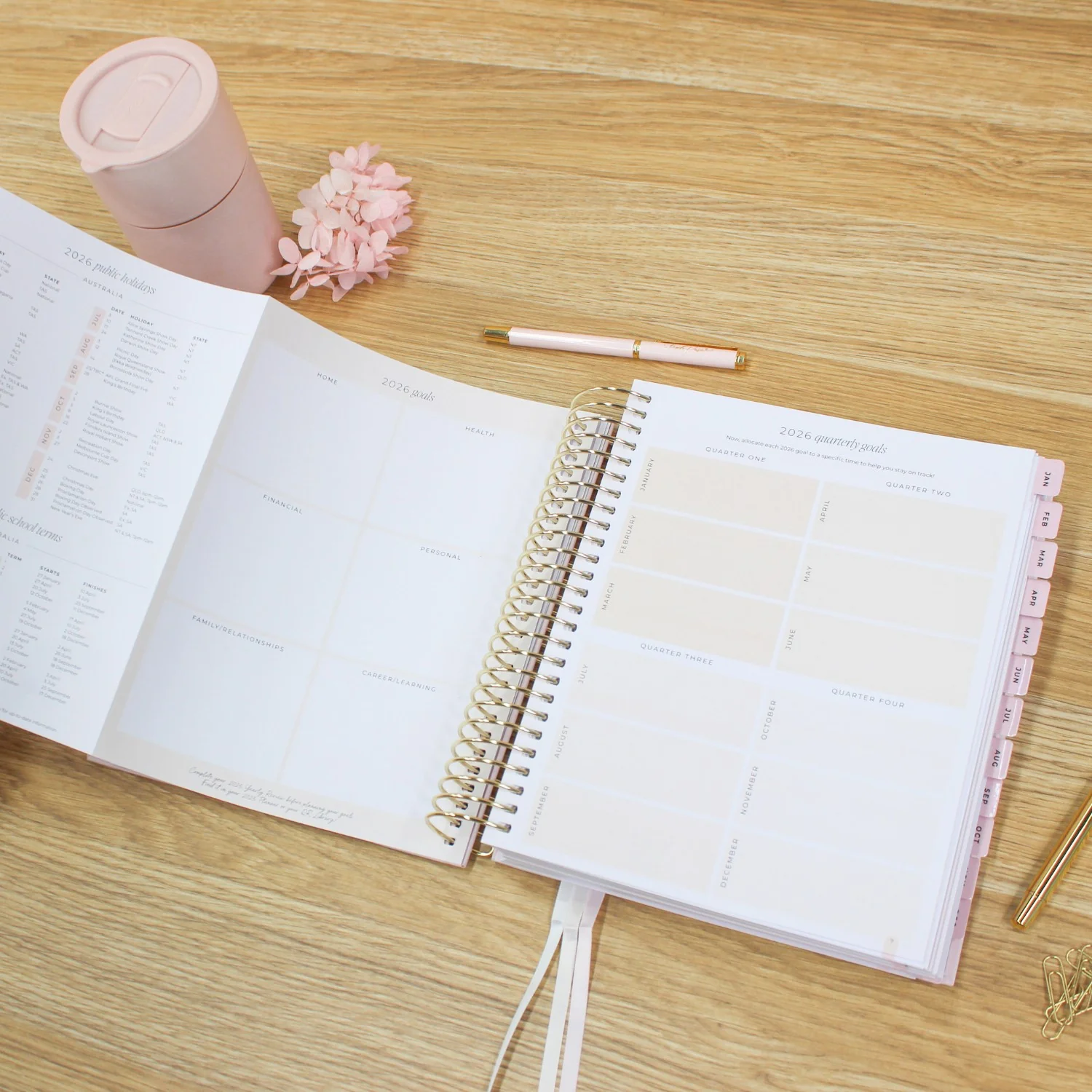 2026 Daily Planner - Blush - Image 7