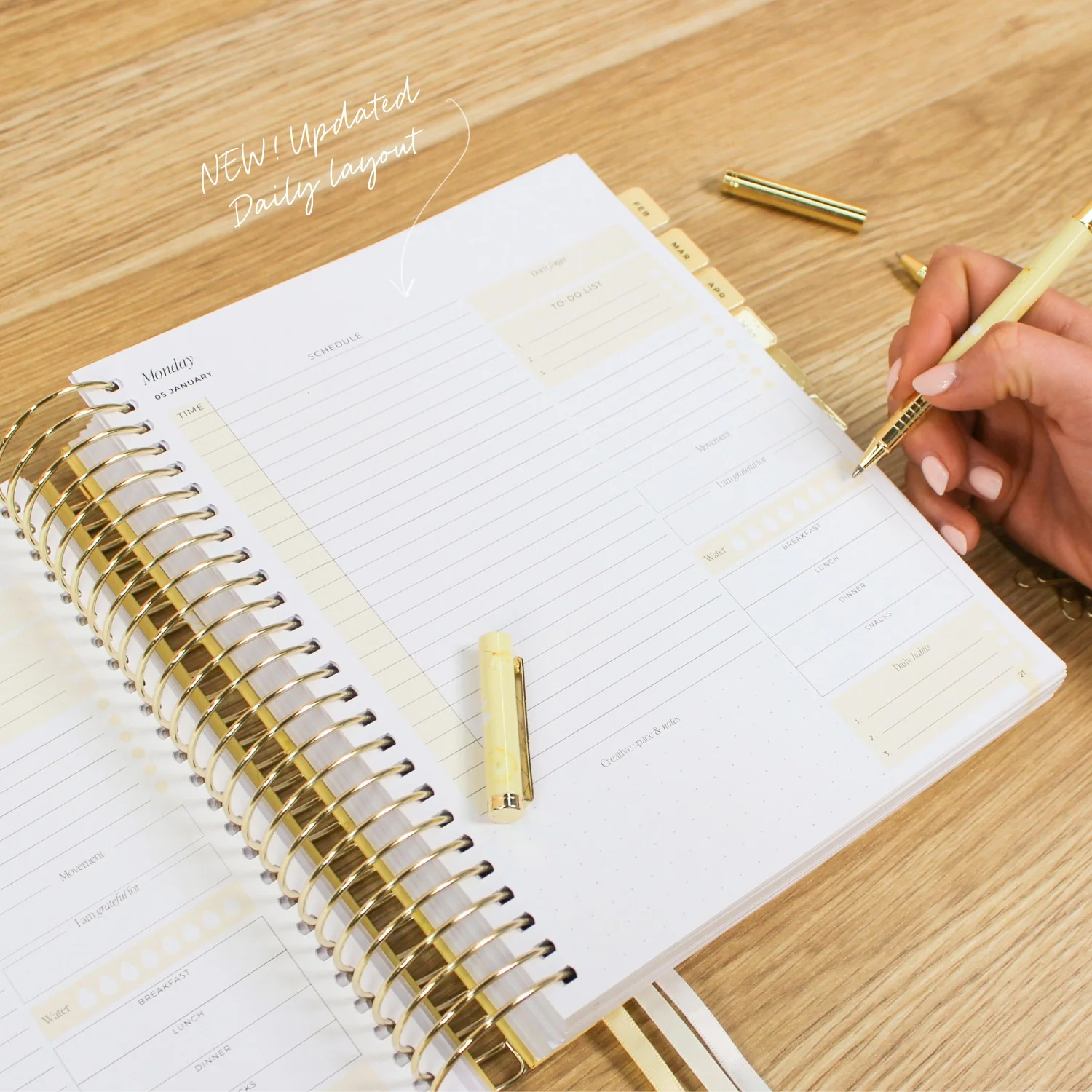 2026 Daily Planner - Butter Yellow - Image 11
