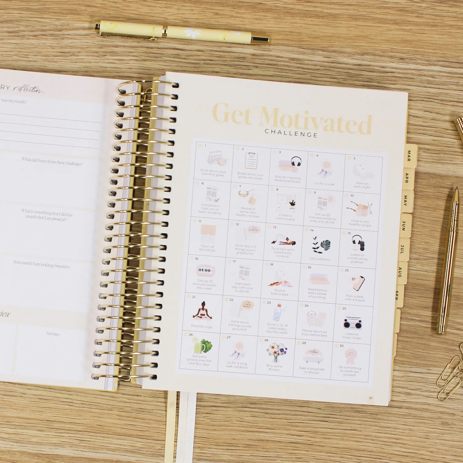 2026 Daily Planner - Butter Yellow - Image 14