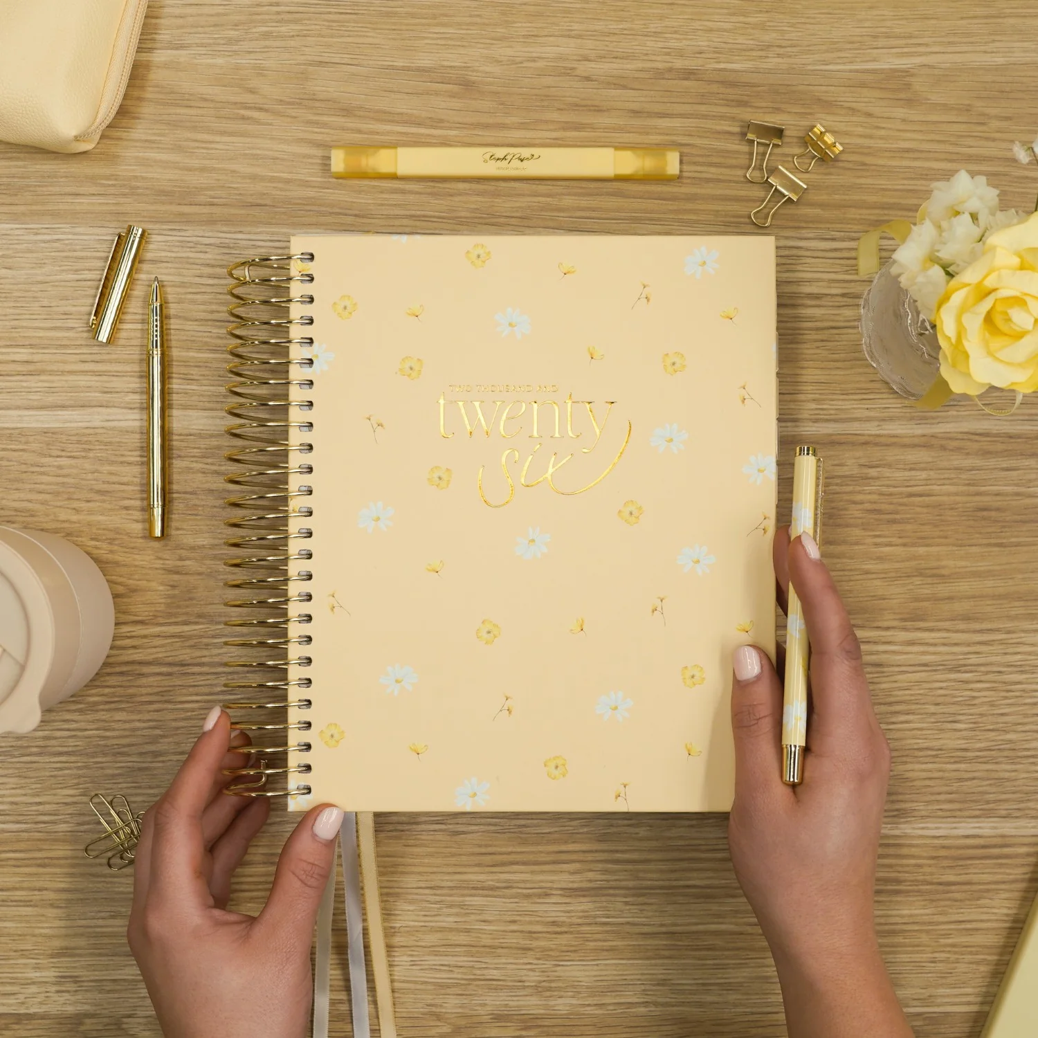 2026 Daily Planner - Butter Yellow - Image 3