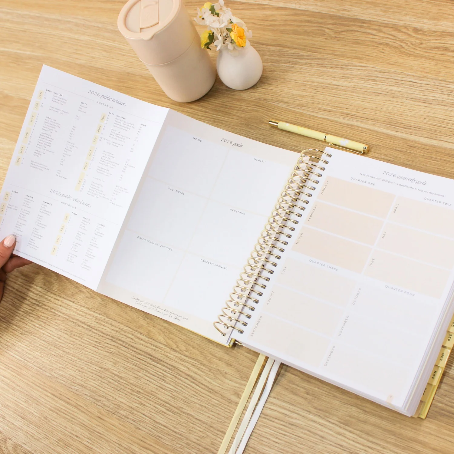 2026 Daily Planner - Butter Yellow - Image 6