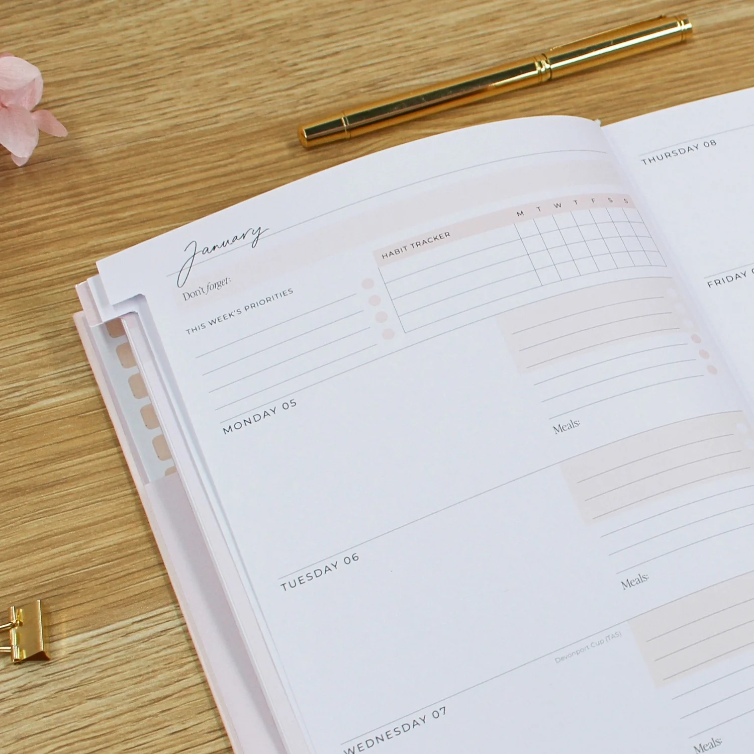 2026 Essential Planner - Blush - Image 10