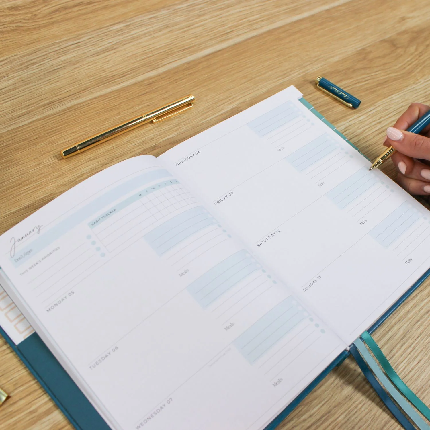 2026 Essential Planner - Teal - Image 11