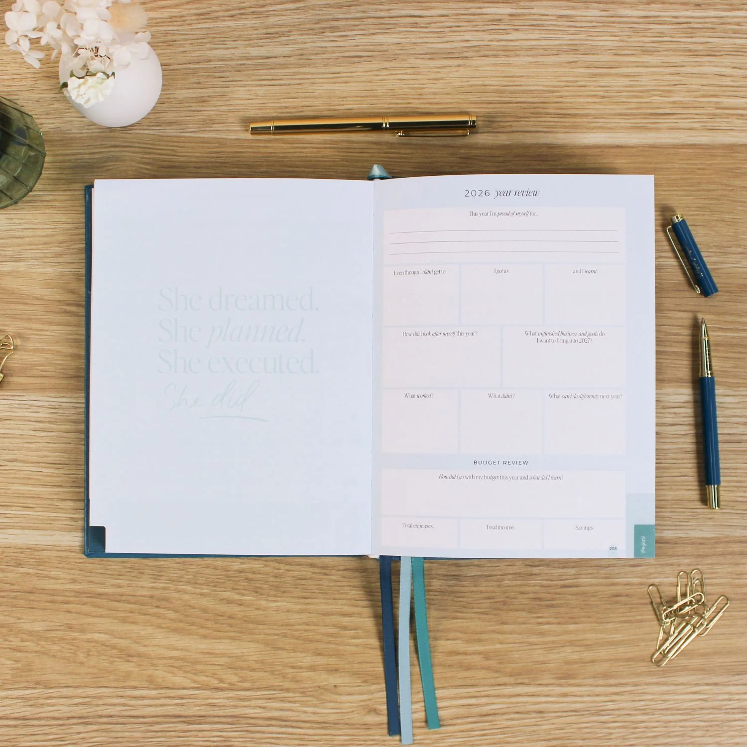 2026 Essential Planner - Teal - Image 15