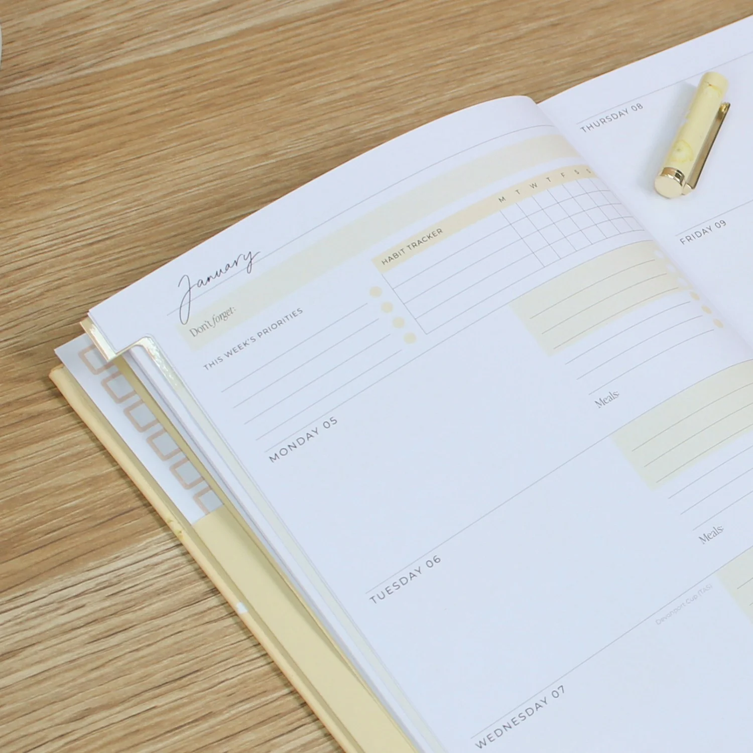2026 Essential Planner - Butter Yellow - Image 10