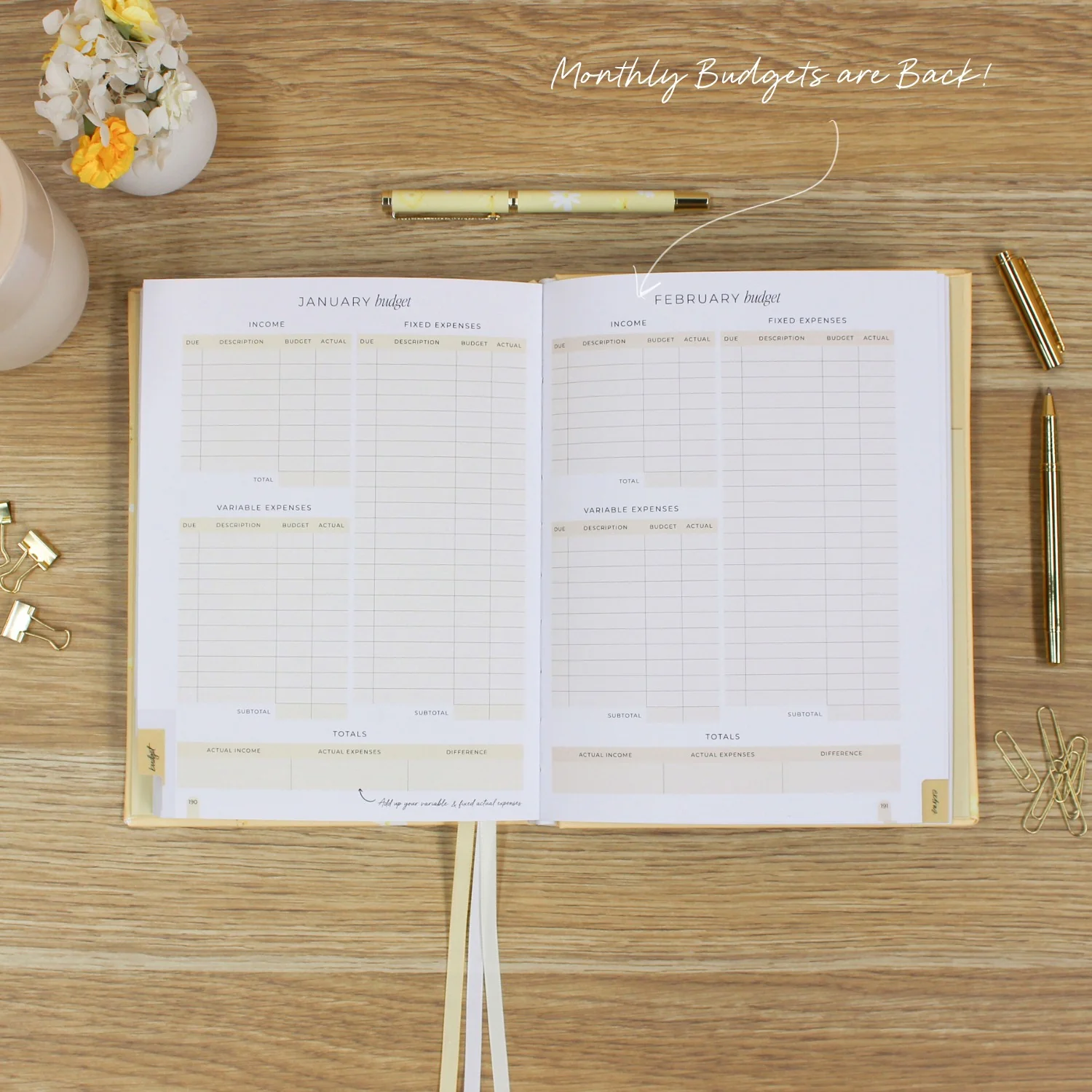 2026 Essential Planner - Butter Yellow - Image 14