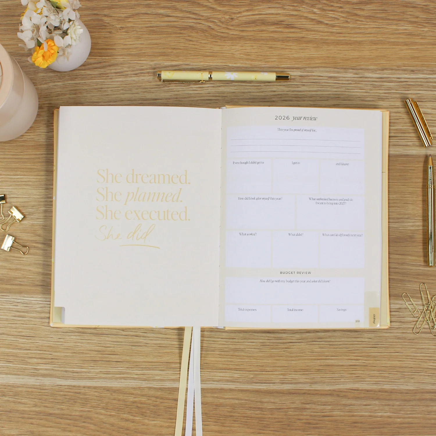 2026 Essential Planner - Butter Yellow - Image 15