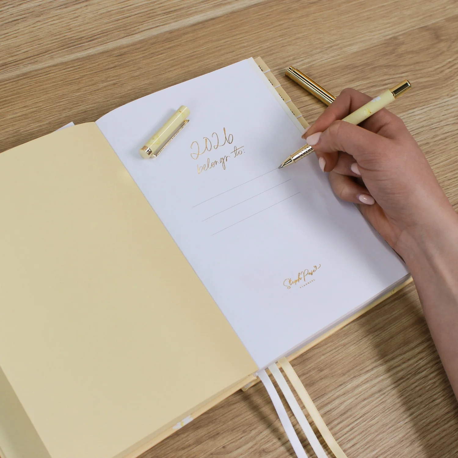 2026 Essential Planner - Butter Yellow - Image 4