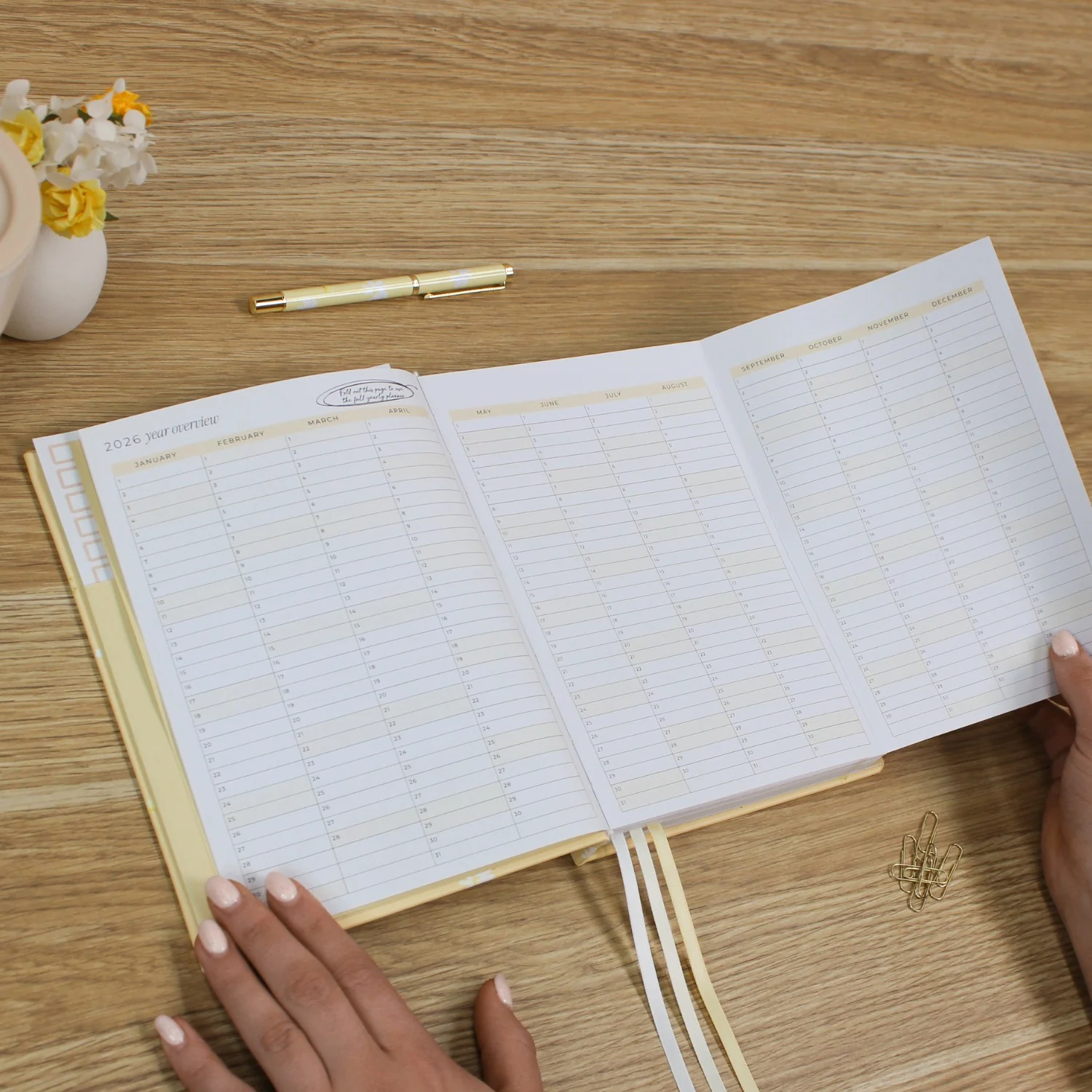 2026 Essential Planner - Butter Yellow - Image 5