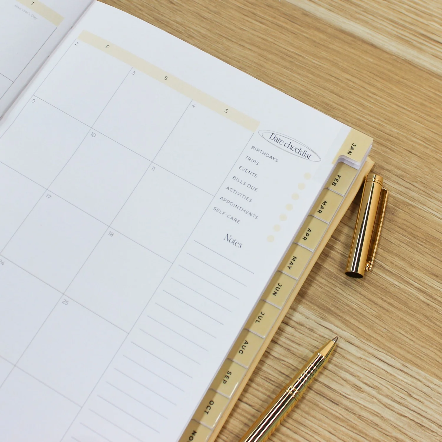 2026 Essential Planner - Butter Yellow - Image 9