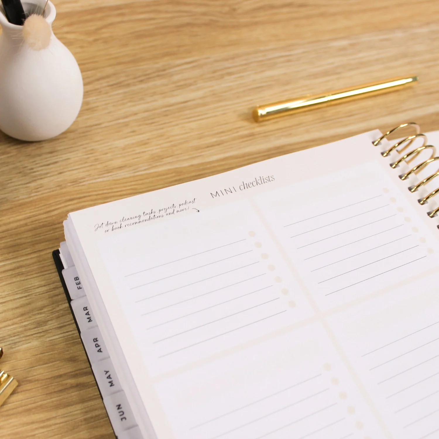 2026 Signature Planner - Black - Image 22