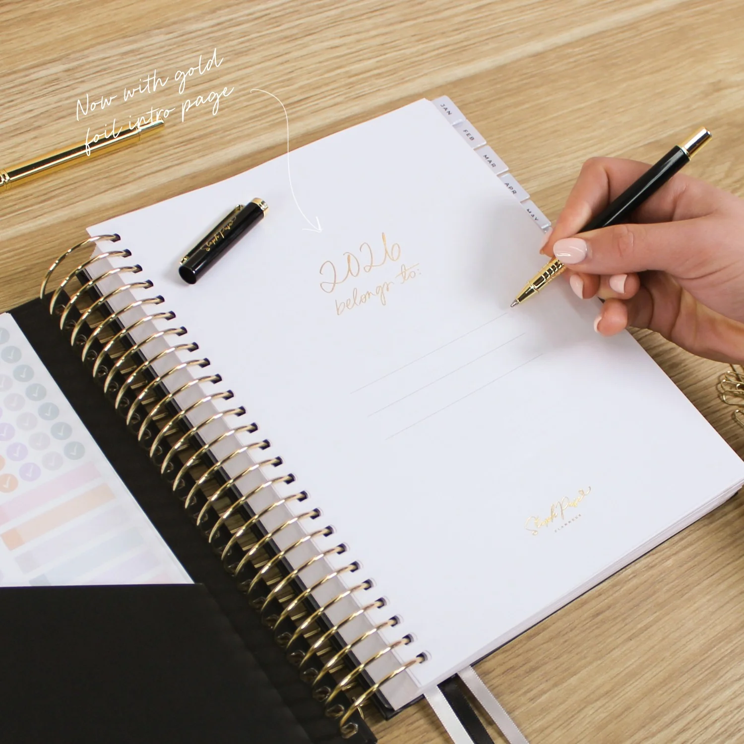 2026 Signature Planner - Black - Image 4