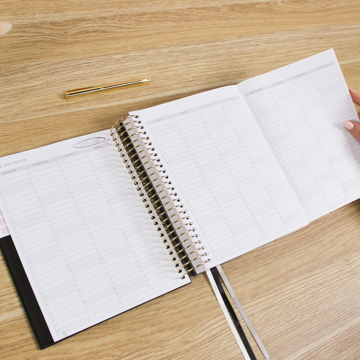 2026 Signature Planner - Black - Image 6