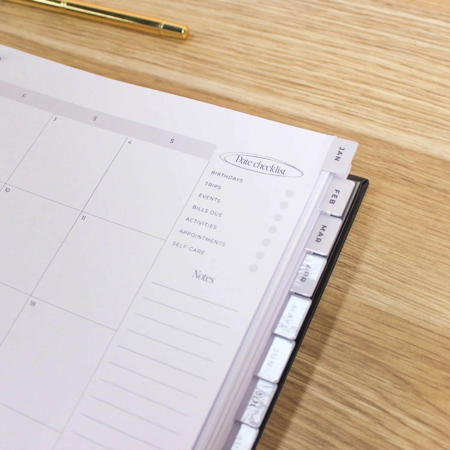 2026 Signature Planner - Black - Image 9
