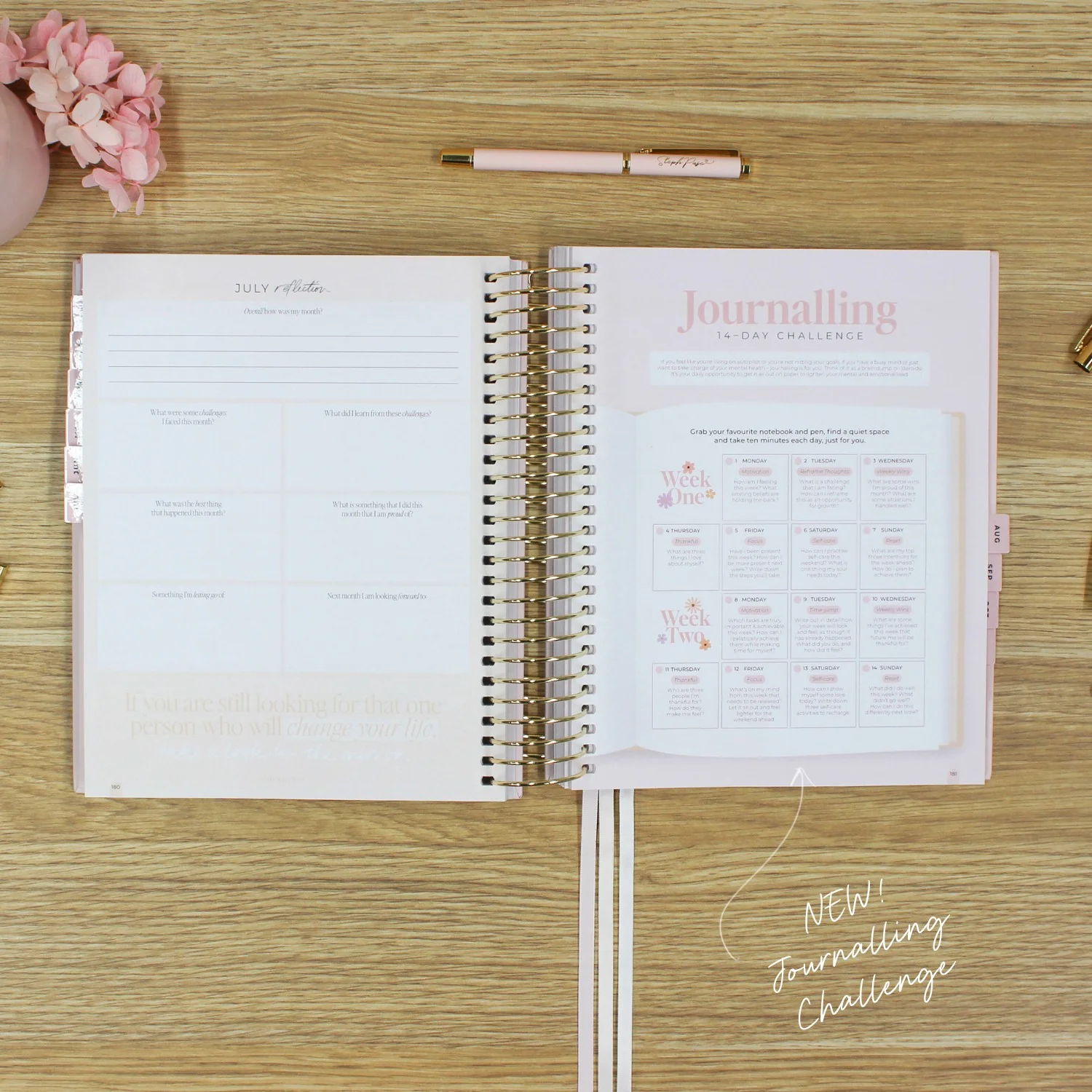 2026 Signature Planner - Blush + Yellow Gold - Image 16