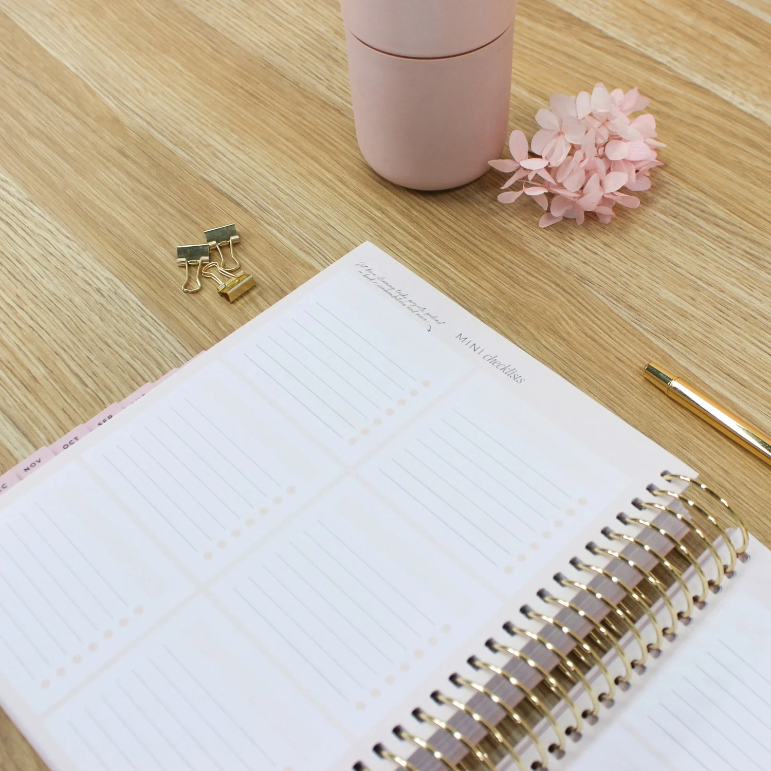 2026 Signature Planner - Blush + Yellow Gold - Image 18