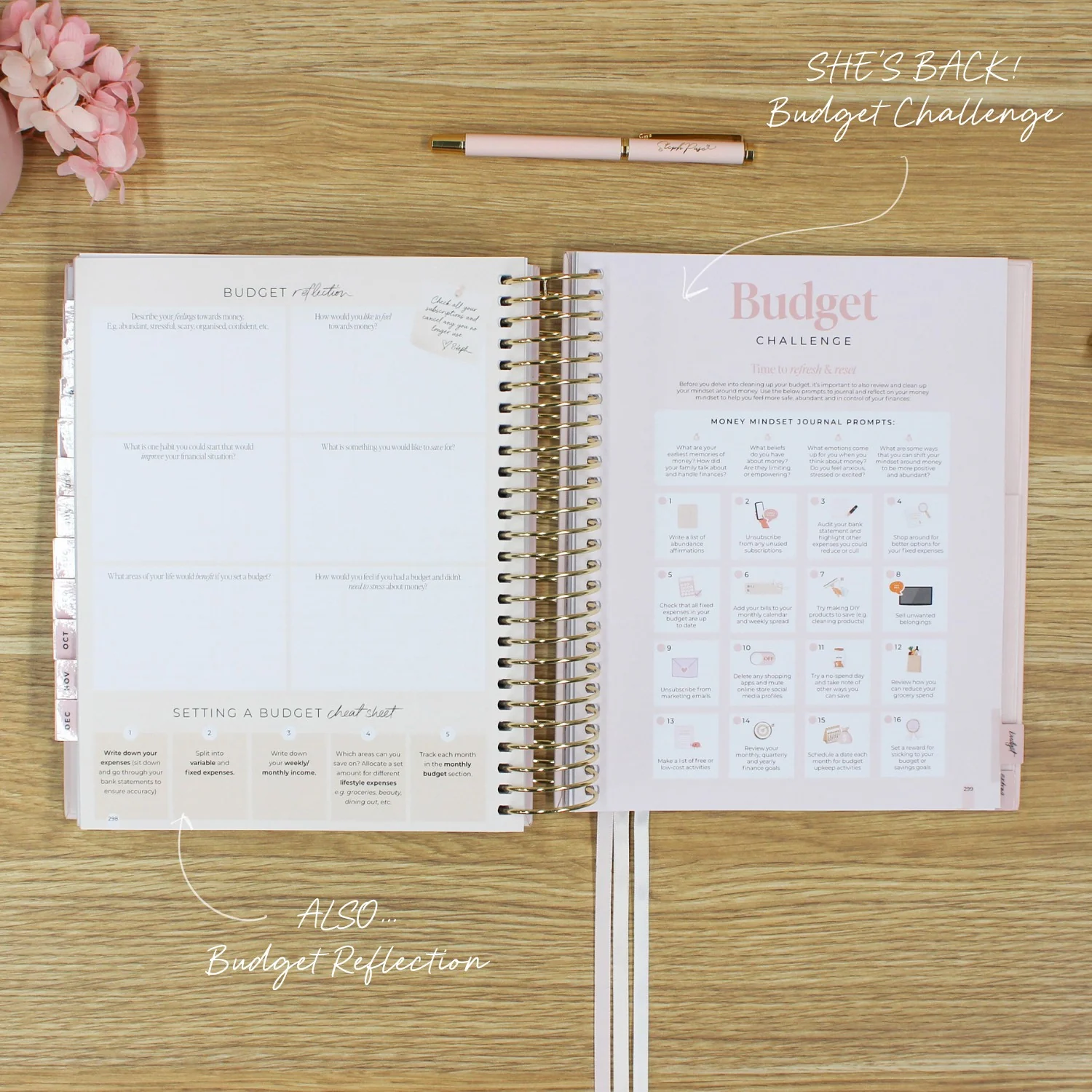 2026 Signature Planner - Blush + Yellow Gold - Image 19