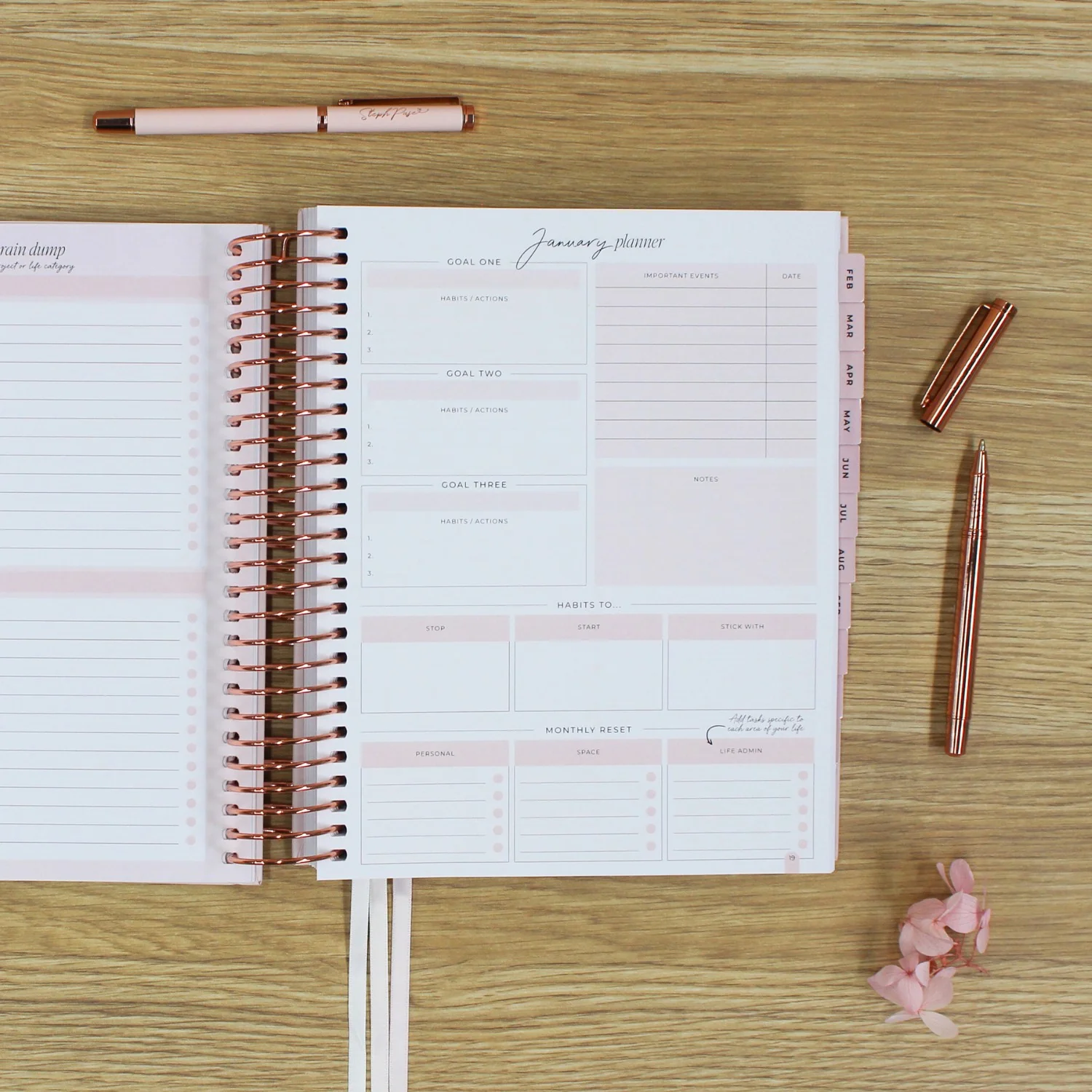 2026 Signature Planner - Blush + Rose Gold - Image 10