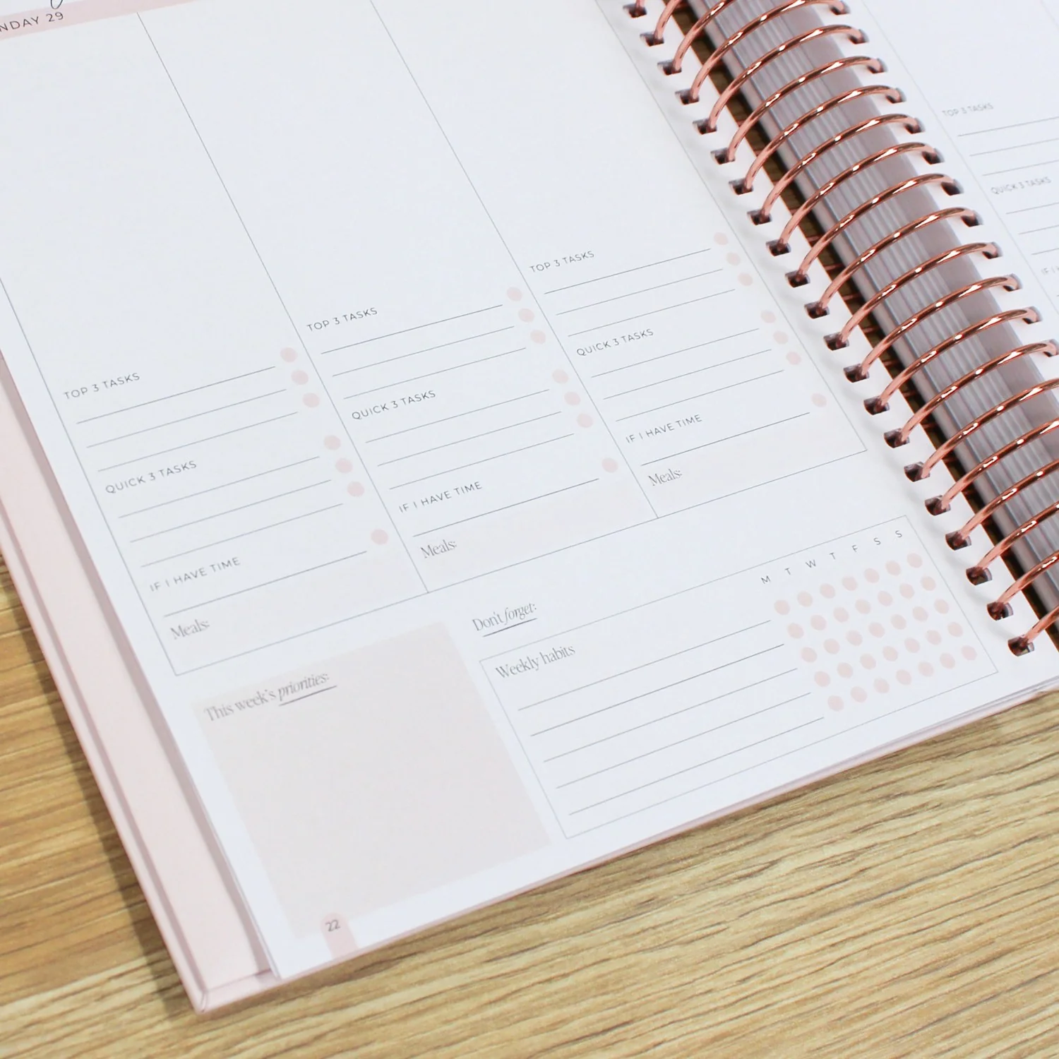 2026 Signature Planner - Blush + Rose Gold - Image 14