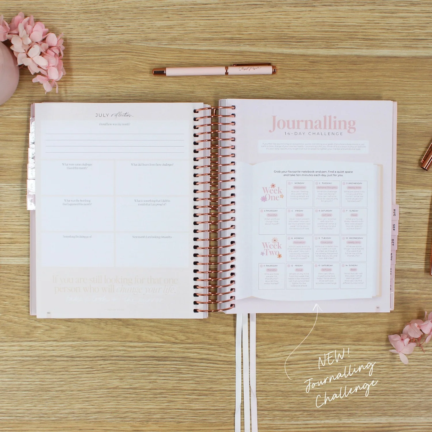 2026 Signature Planner - Blush + Rose Gold - Image 17
