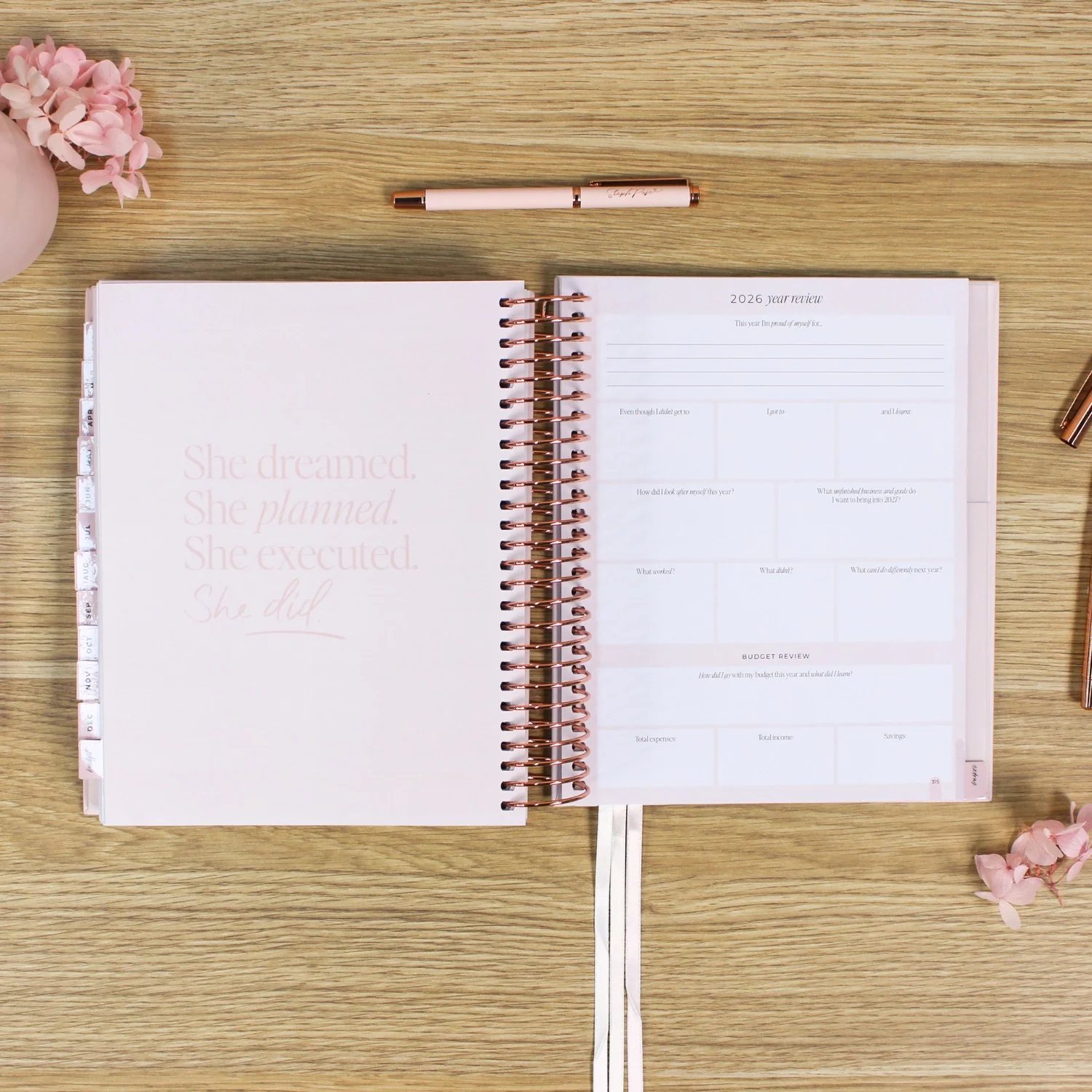 2026 Signature Planner - Blush + Rose Gold - Image 21