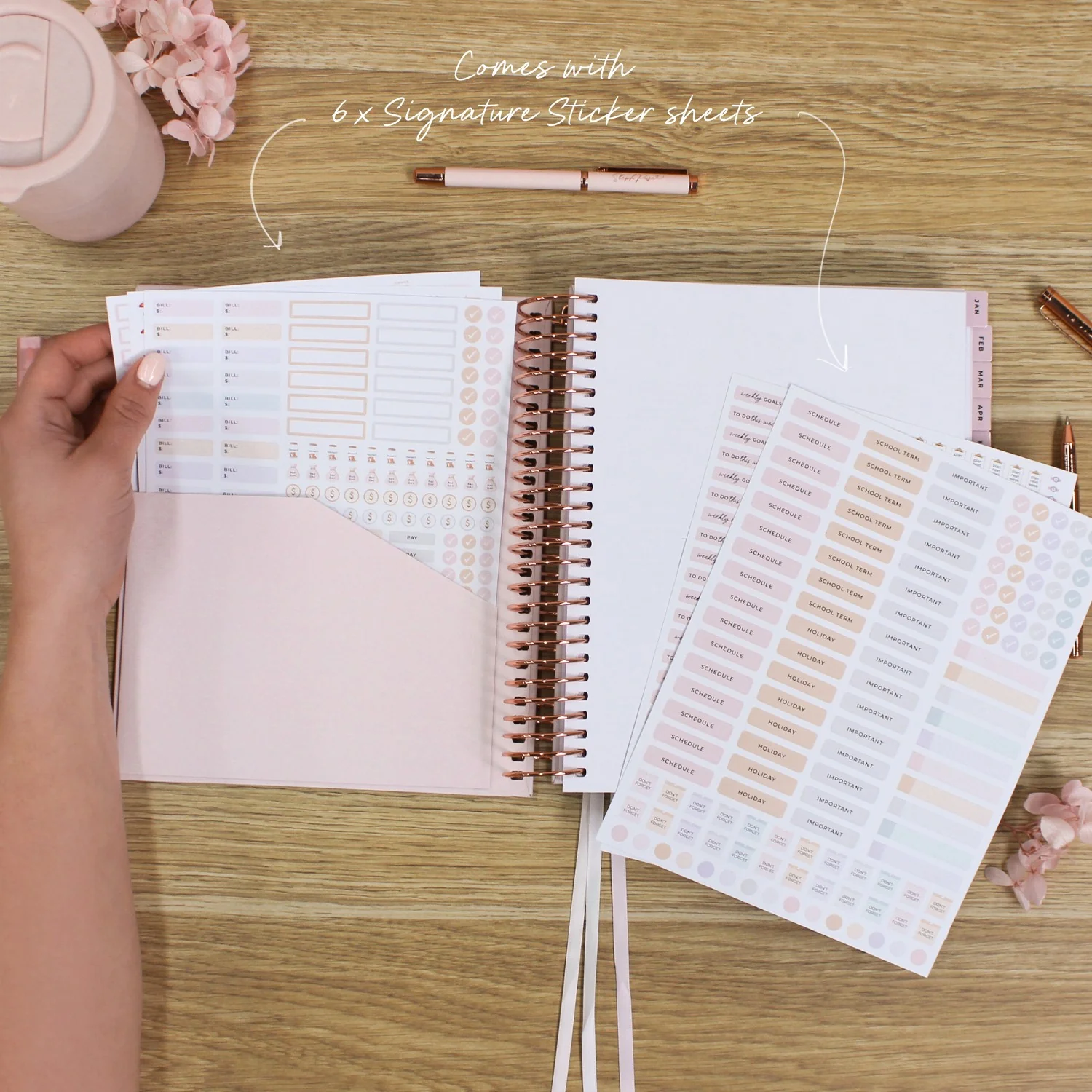 2026 Signature Planner - Blush + Rose Gold - Image 22