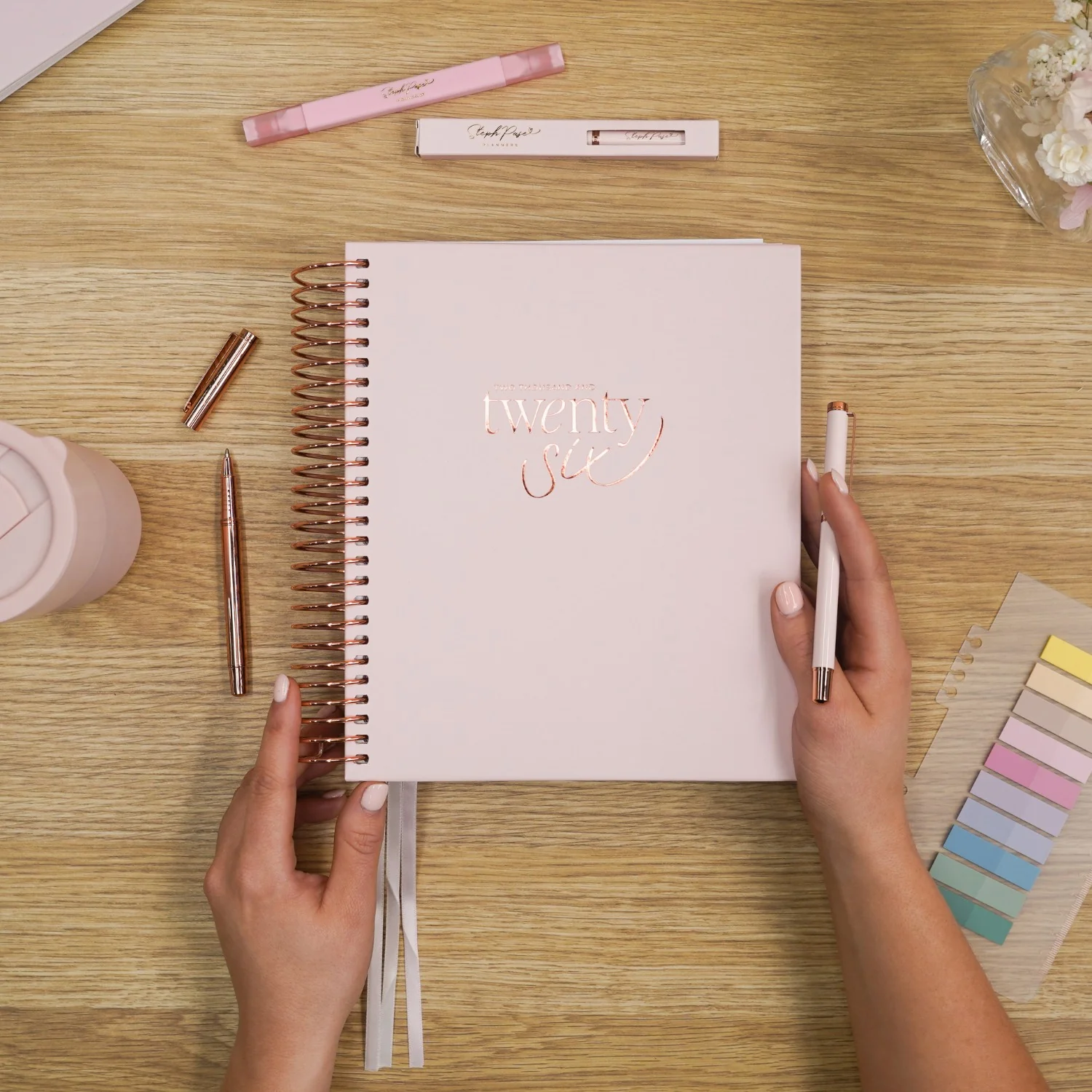 2026 Signature Planner - Blush + Rose Gold - Image 3