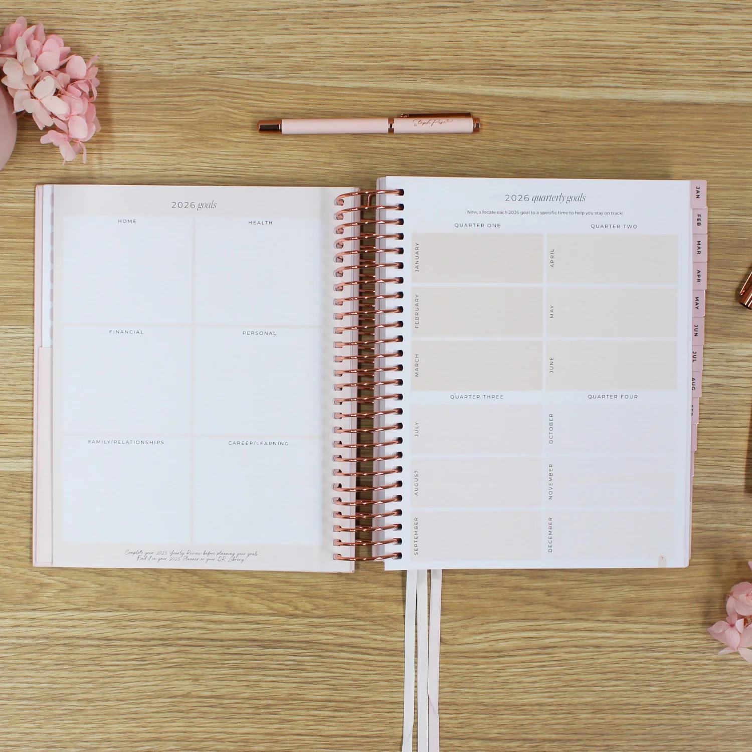 2026 Signature Planner - Blush + Rose Gold - Image 7