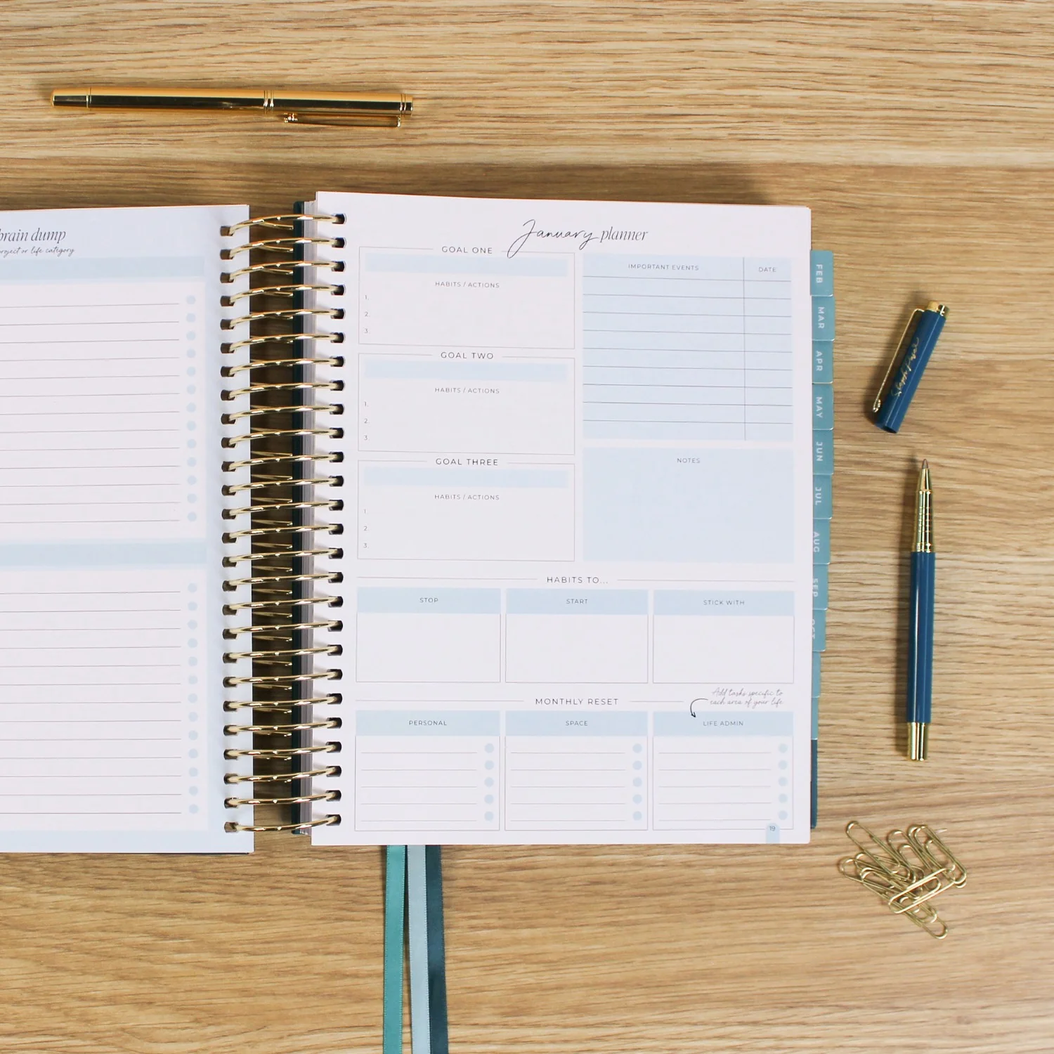 2026 Signature Planner - Teal - Image 10