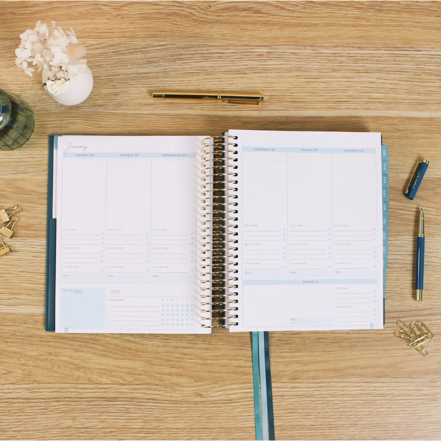 2026 Signature Planner - Teal - Image 13