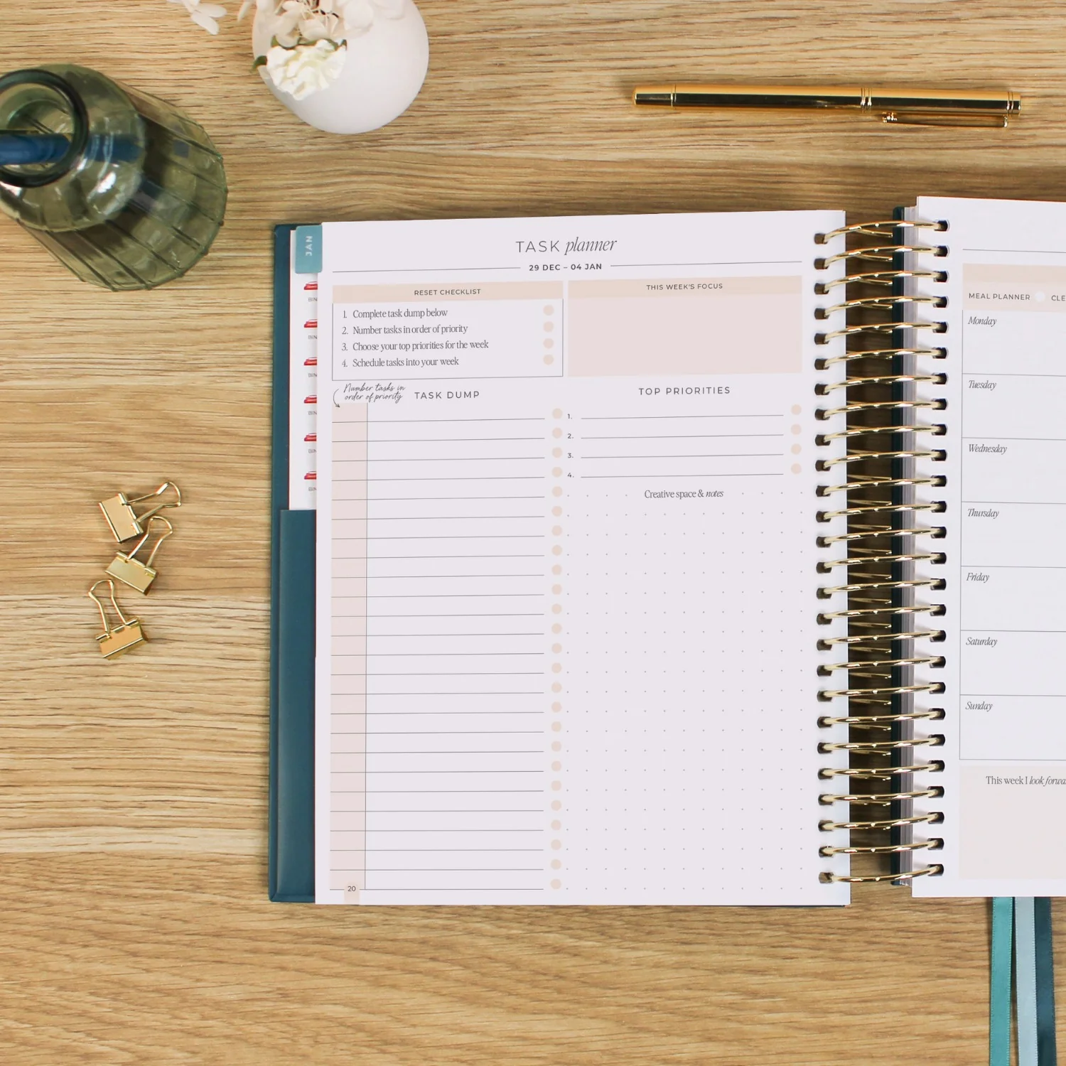 2026 Signature Planner - Teal - Image 15
